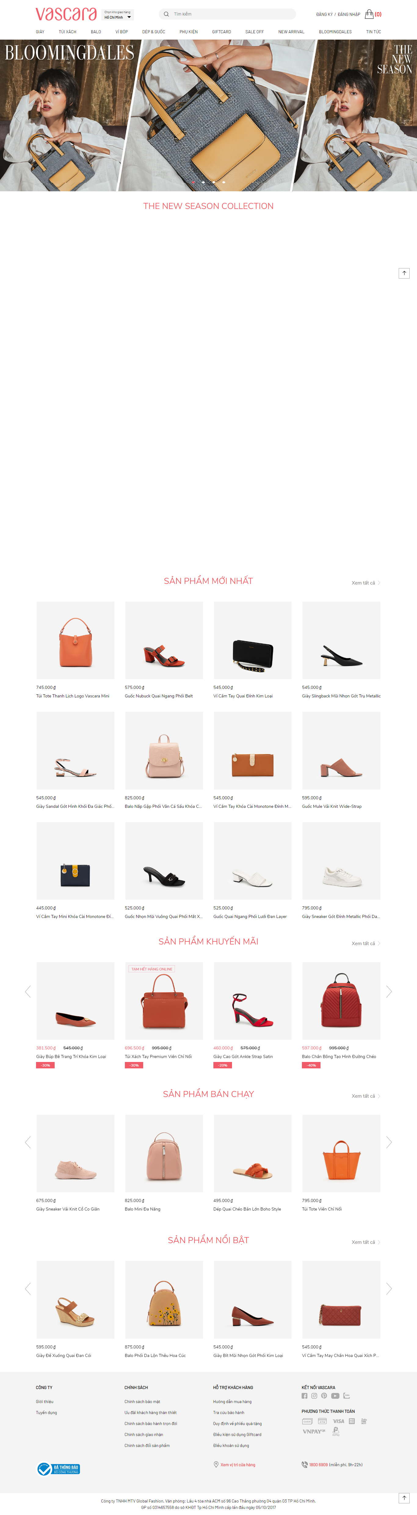 Thiết kế Web digi vascara.com