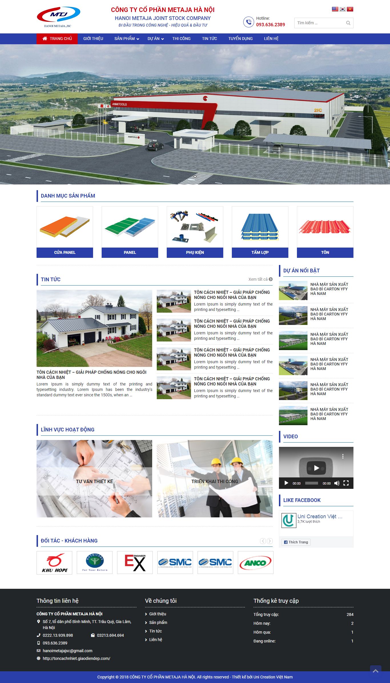 Thiết kế Web 500k toncachnhiet.giaodiendep.com