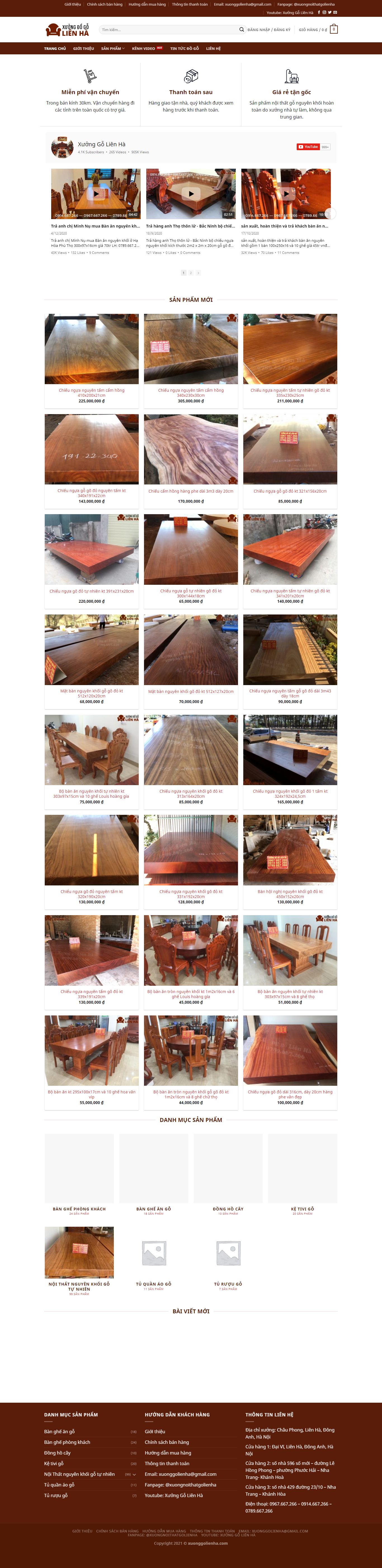 Thiết kế Web adcvietnam xuonggolienha.com