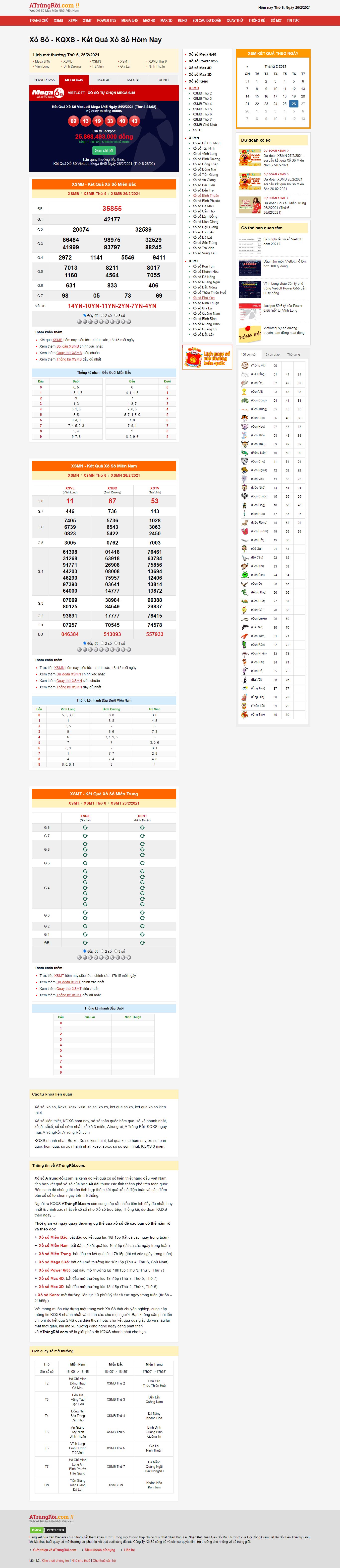 Thiết kế Web mega atrungroi.com