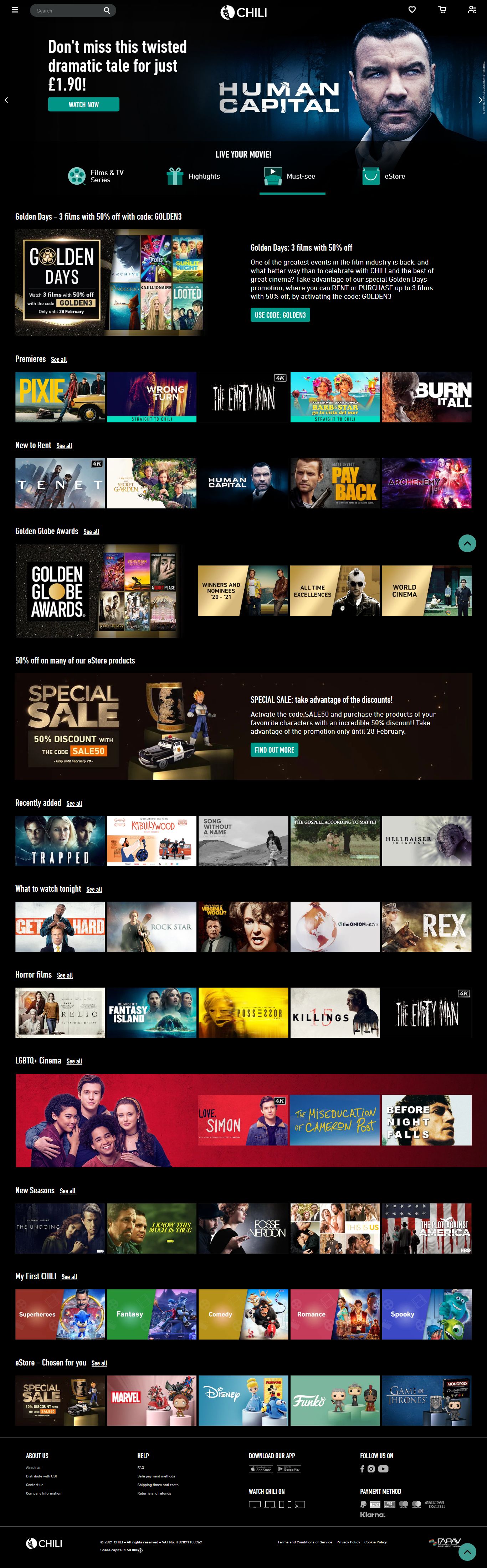 Thiết kế Web chili uk.chili.com