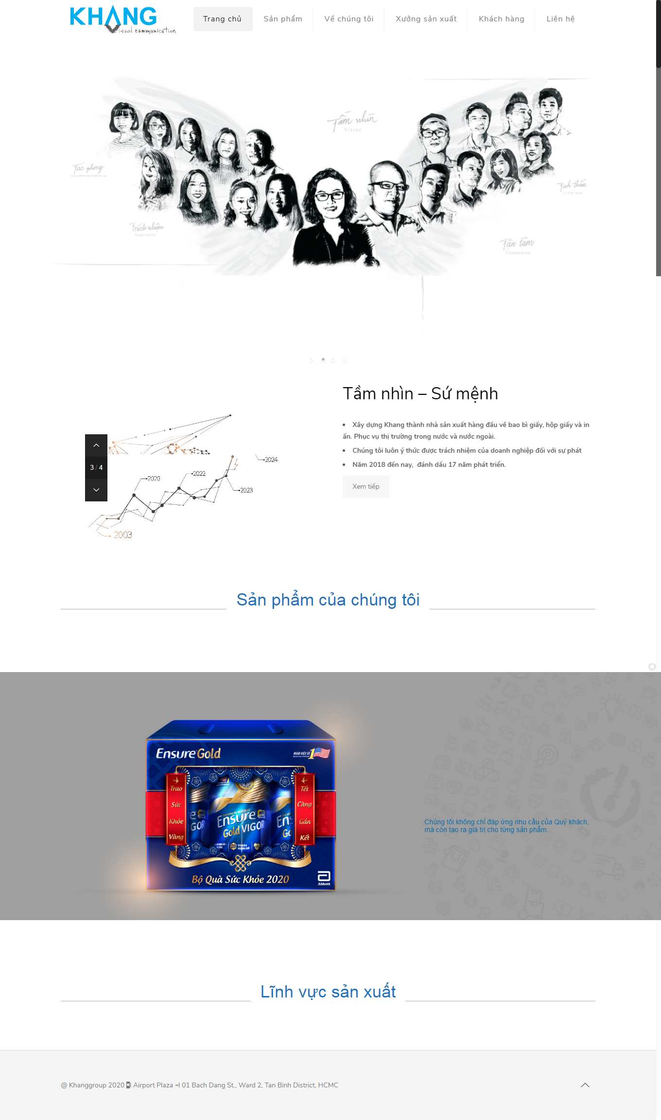 Thiết kế Web quà tặng khanggroup.com