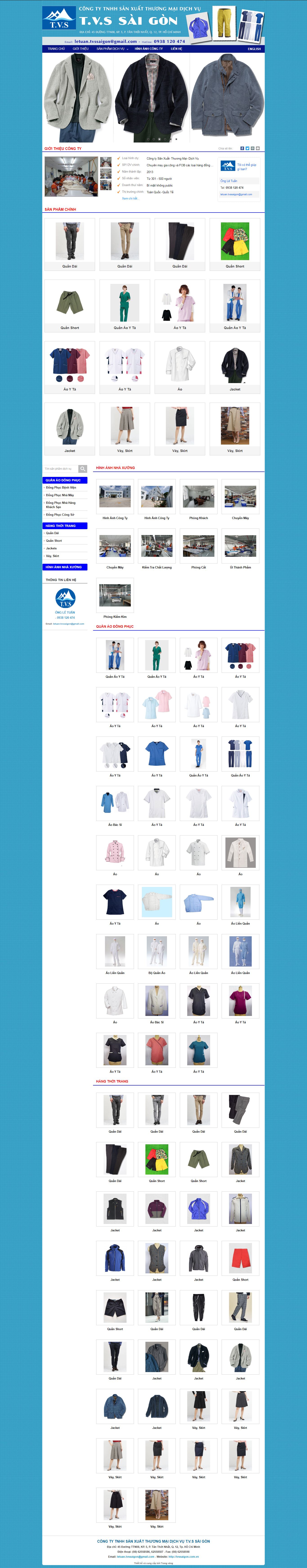 Thiết kế Web giá rẻ tvssaigon.com.vn