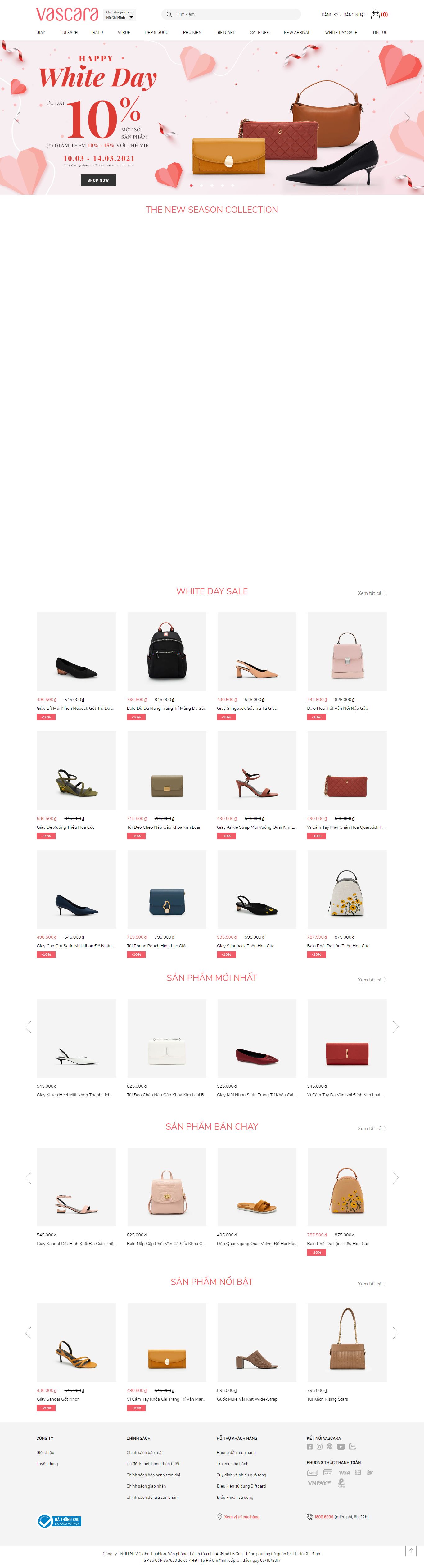 Thiết kế Web chuẩn seo vascara.com