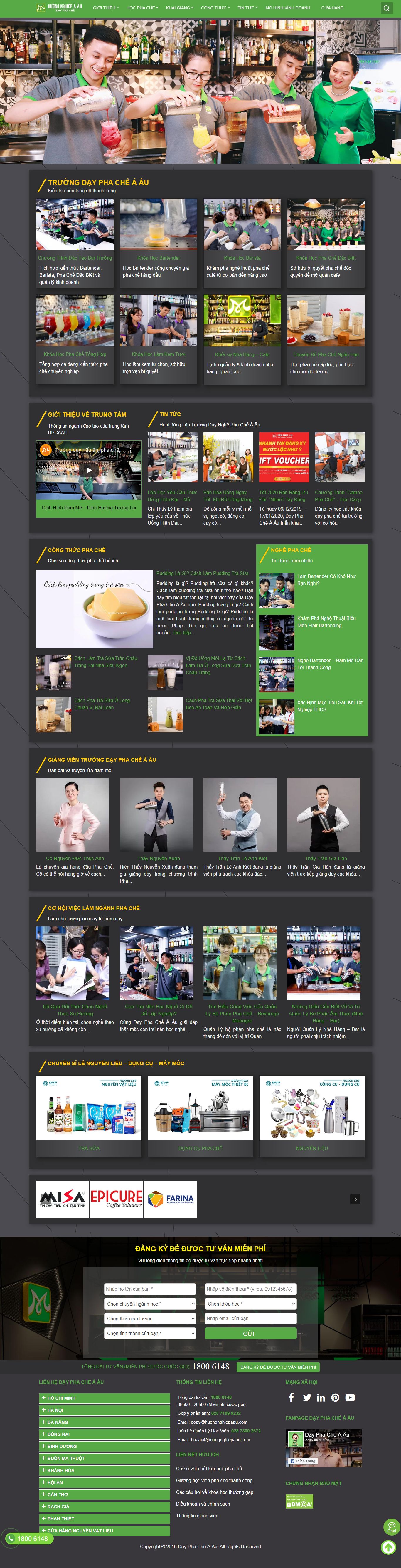 Thiết kế Web theo yêu cầu dayphache.edu.vn