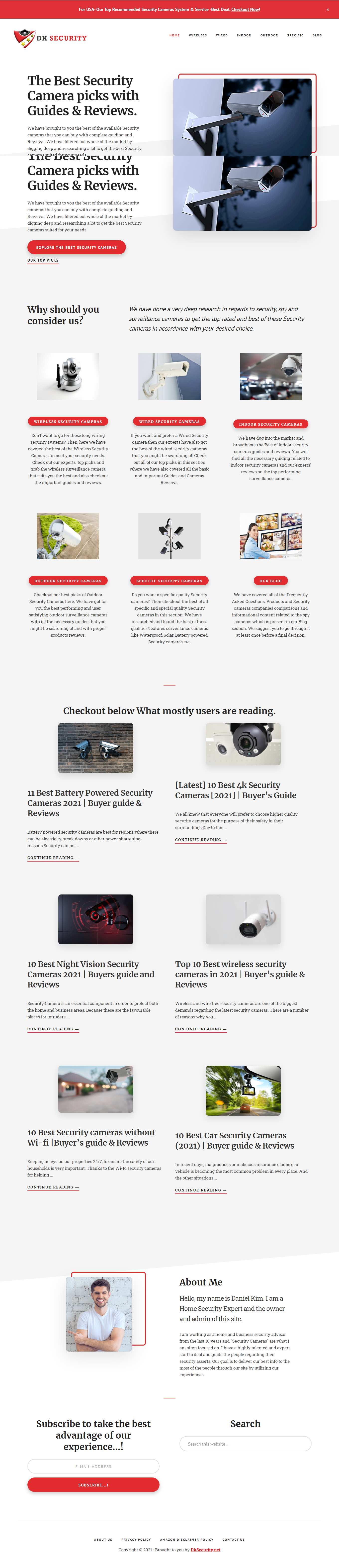 Thiết kế Web hệ thống an ninh dksecurity.net