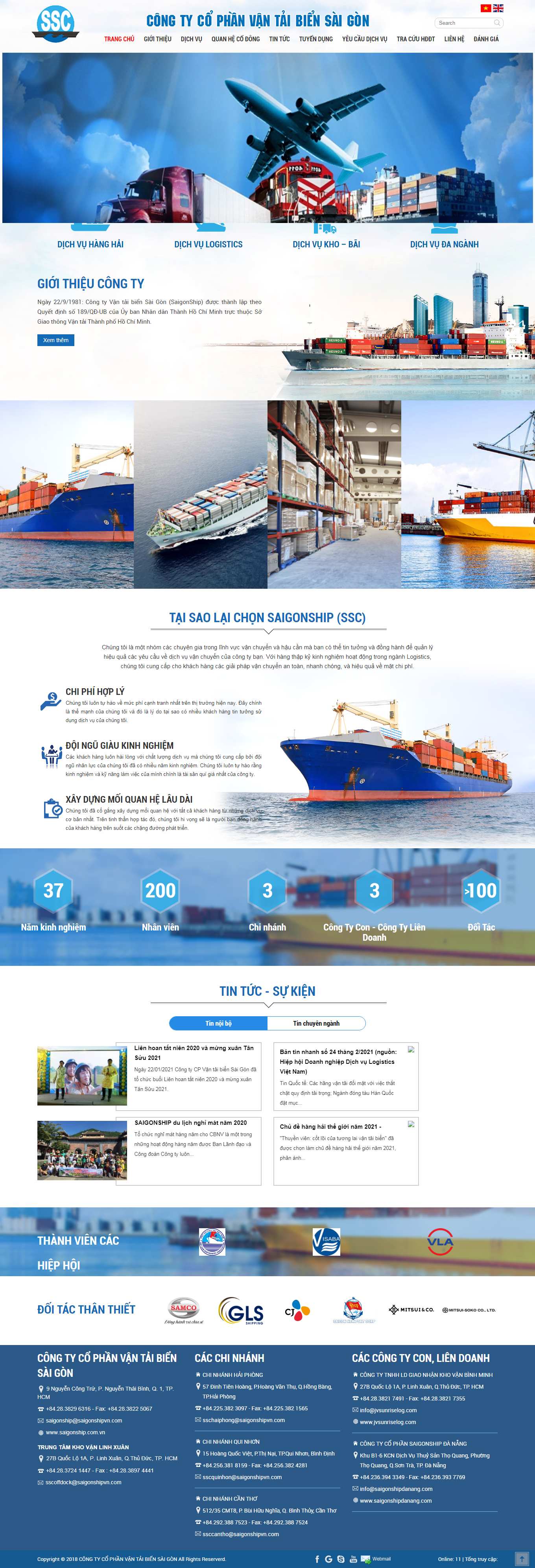 Thiết kế Web bán laptop saigonship.com.vn