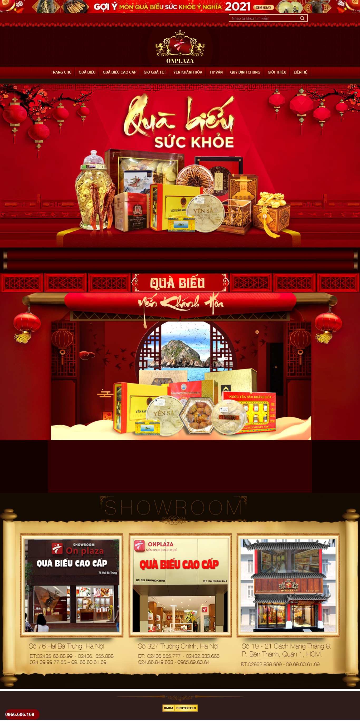 Thiết kế Web quà tết quabieucaocap.com.vn