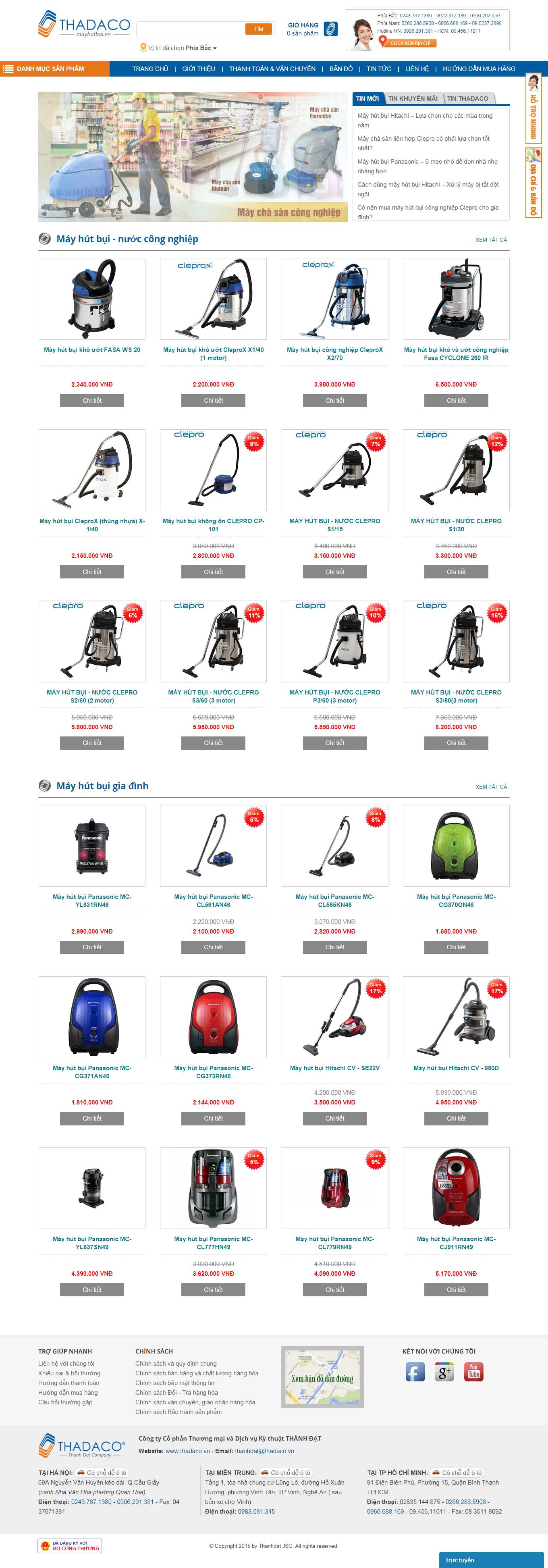 Thiết kế Web chuyên nghiệp tại tphcm mayhutbui.vn