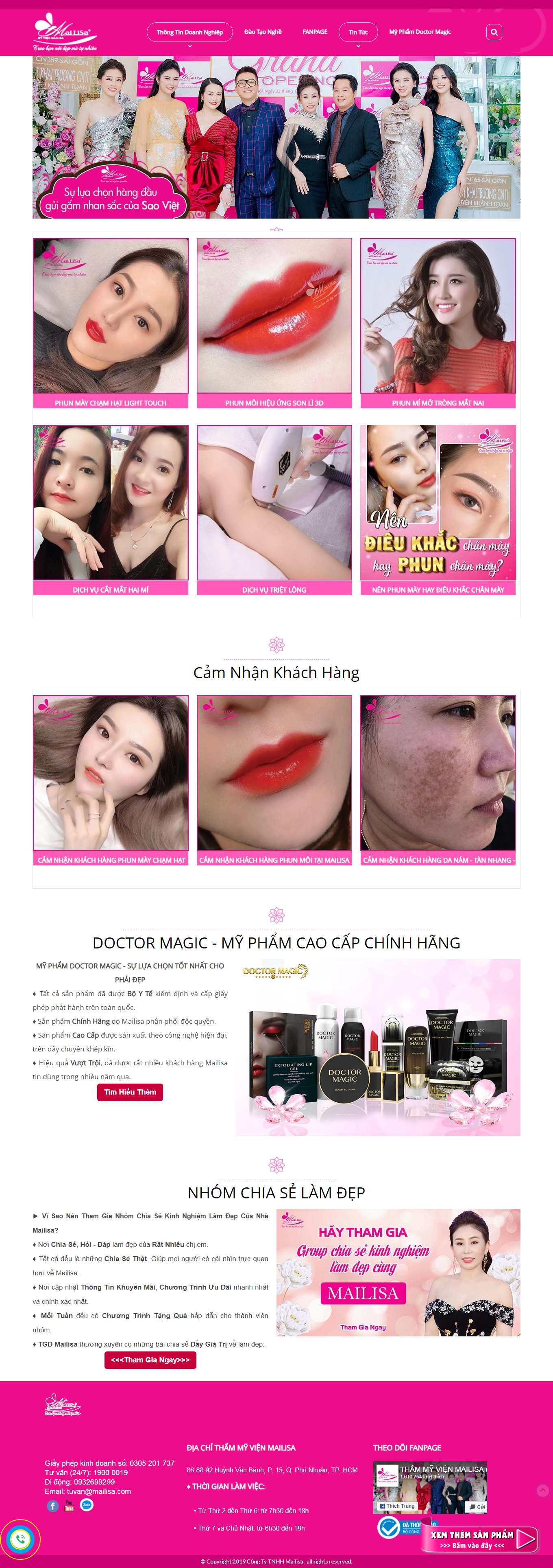 Thiết kế Web quảng cáo google mailisa.com