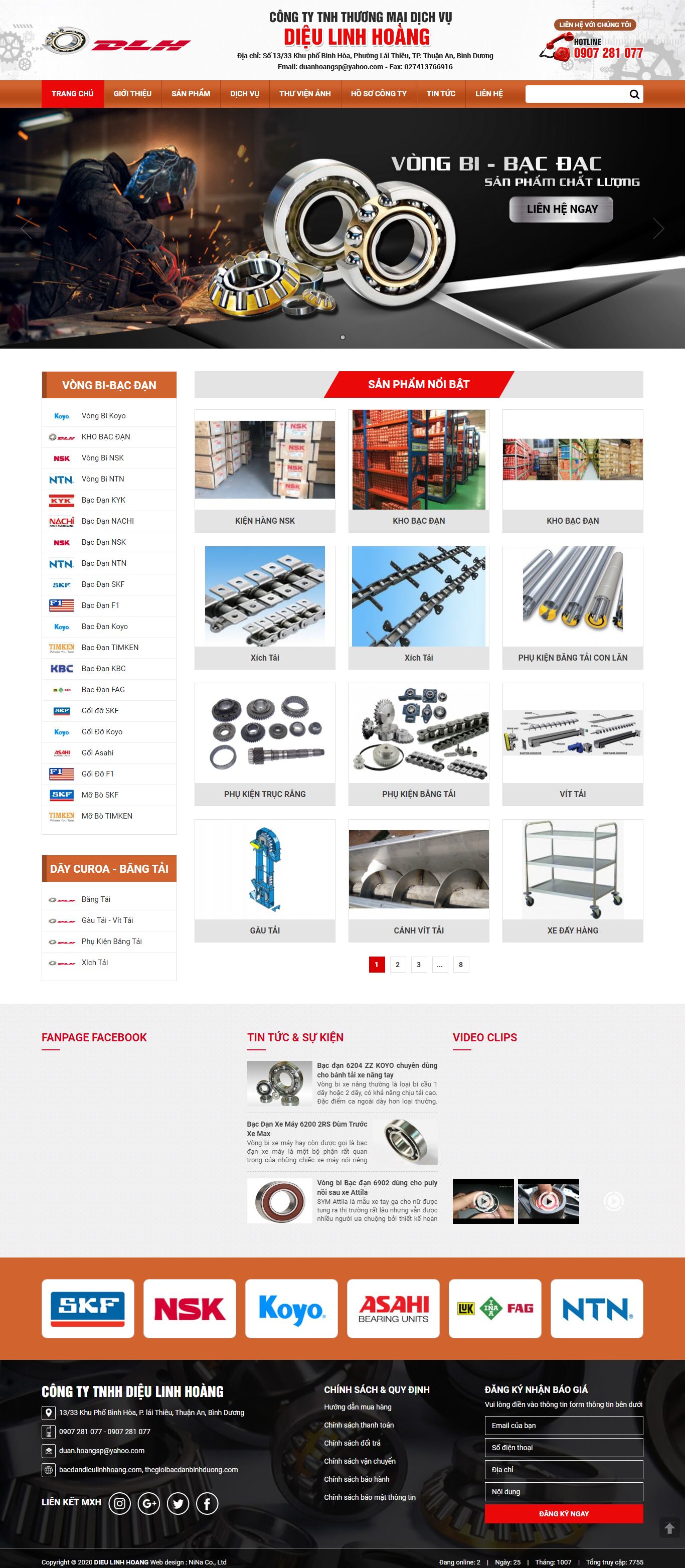 Thiết kế Web giá tốt bacdandieulinhhoang.com