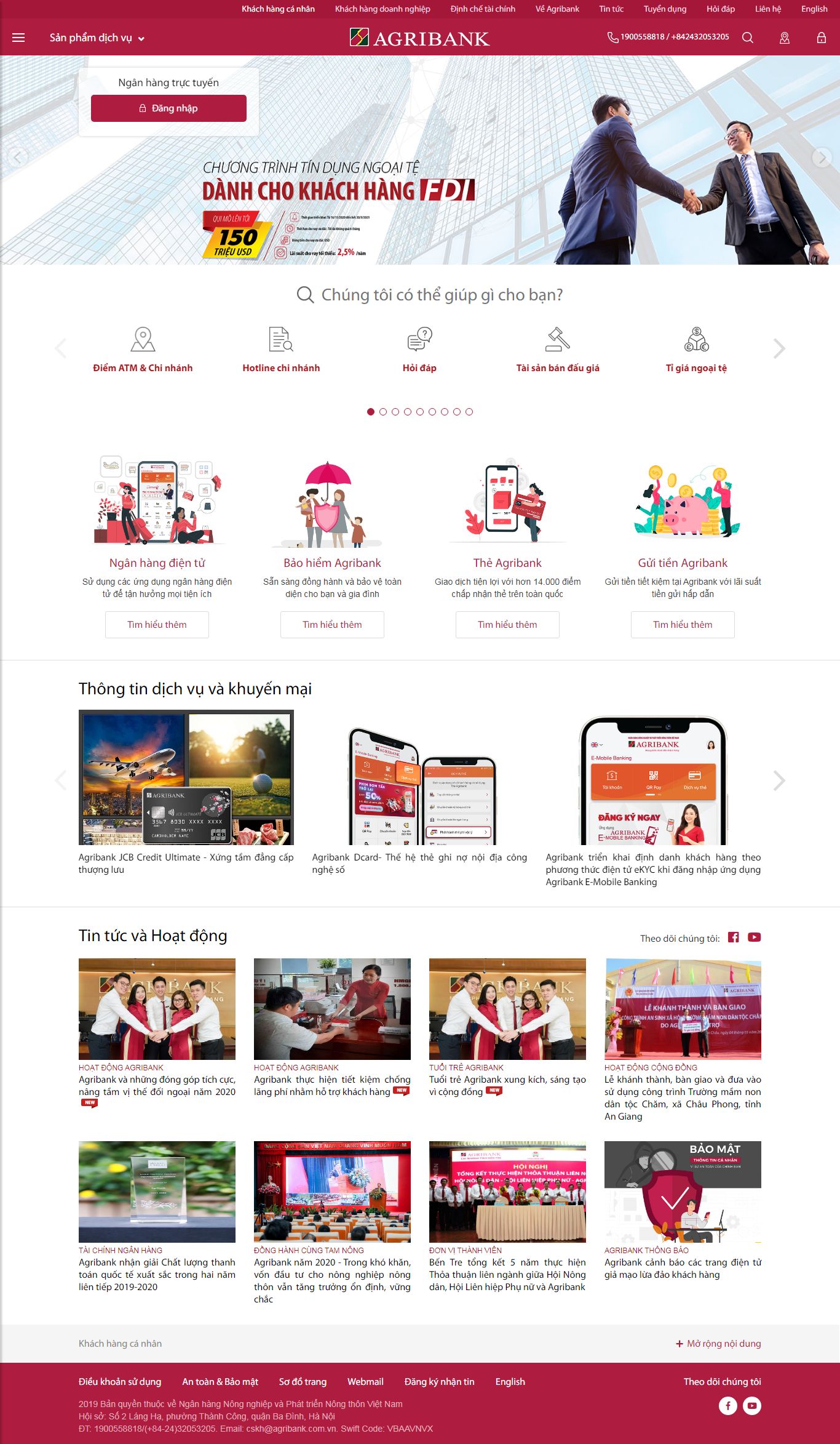 Thiết kế Web chứng khoán agriseco.com.vn