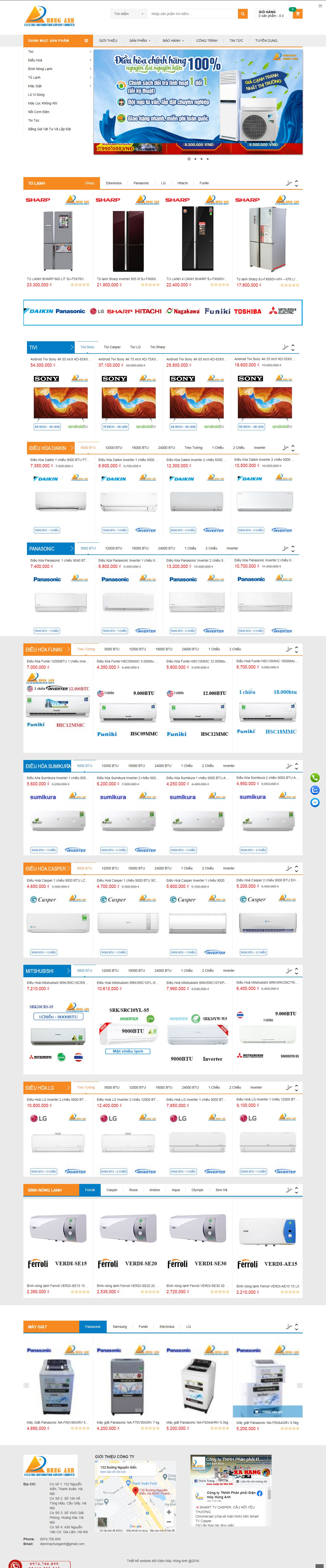 Thiết kế Web miễn phí dienmaynhapkhaugiare.com.vn