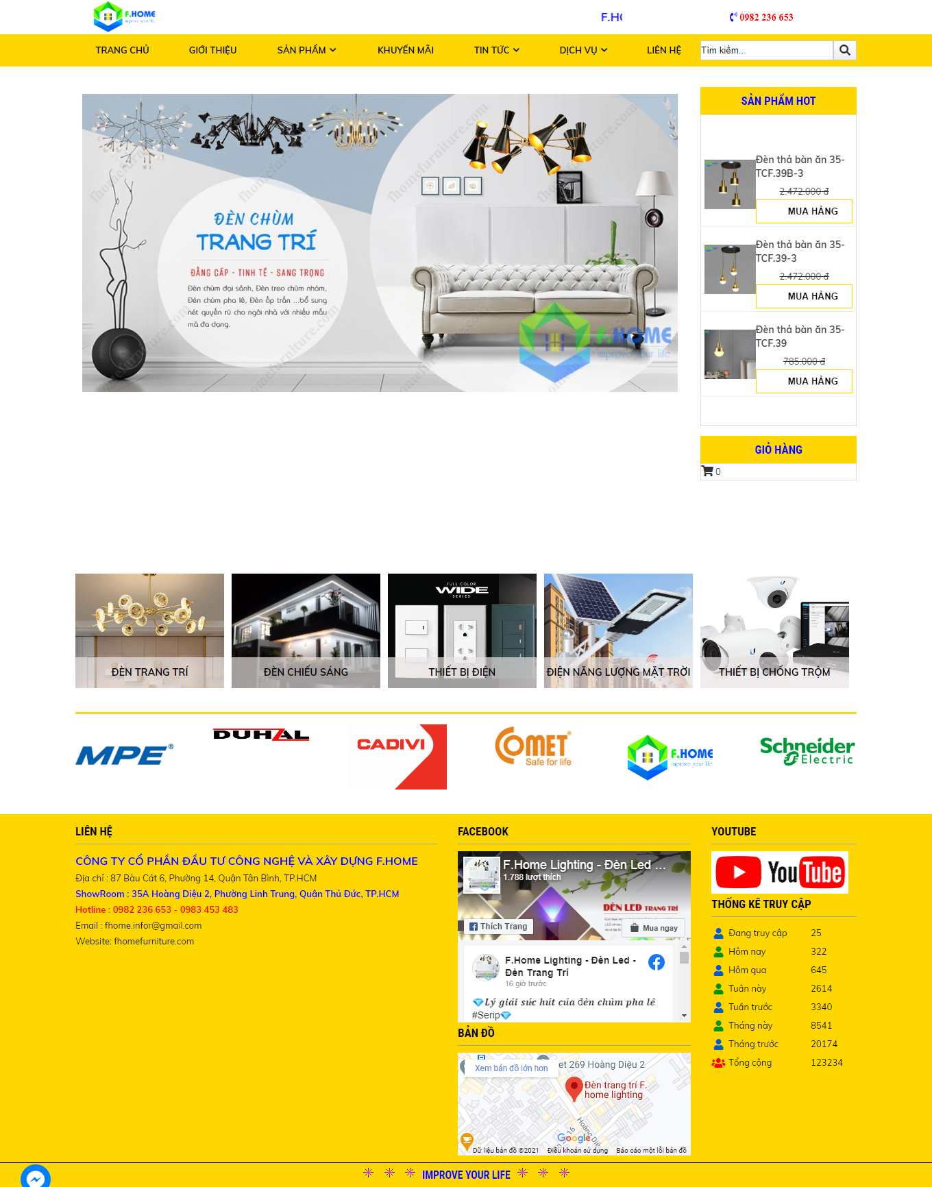 Thiết kế Web asp.net fhomefurniture.com