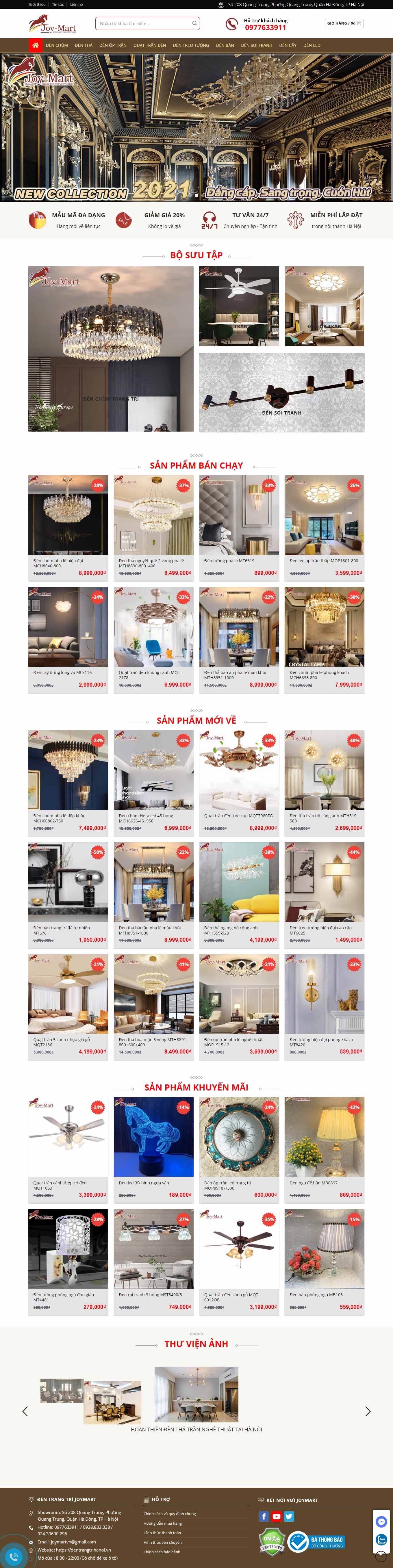 Thiết kế Web asp.net dentrangtrihanoi.vn