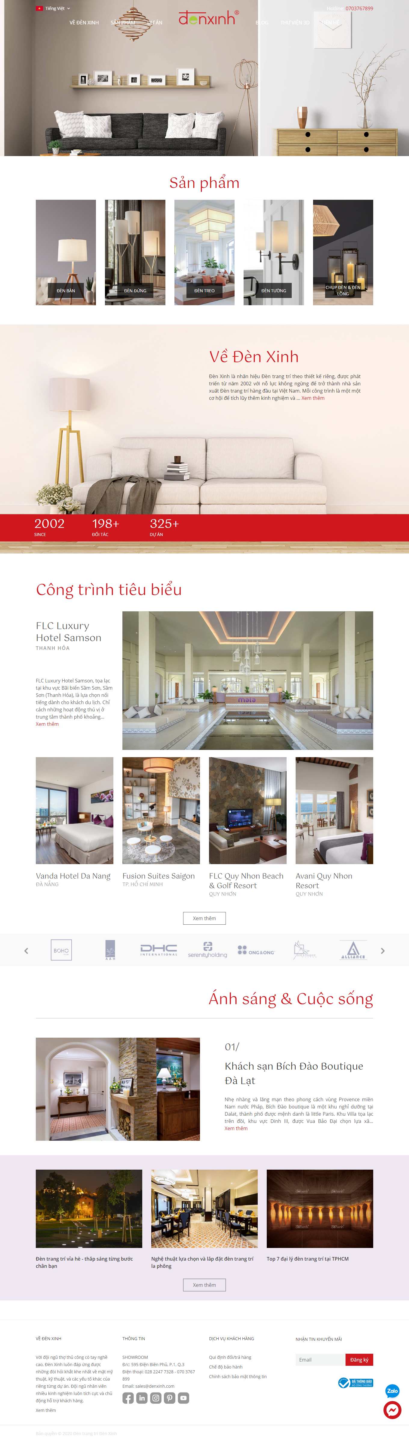 Thiết kế Web wordpress denxinh.com.vn