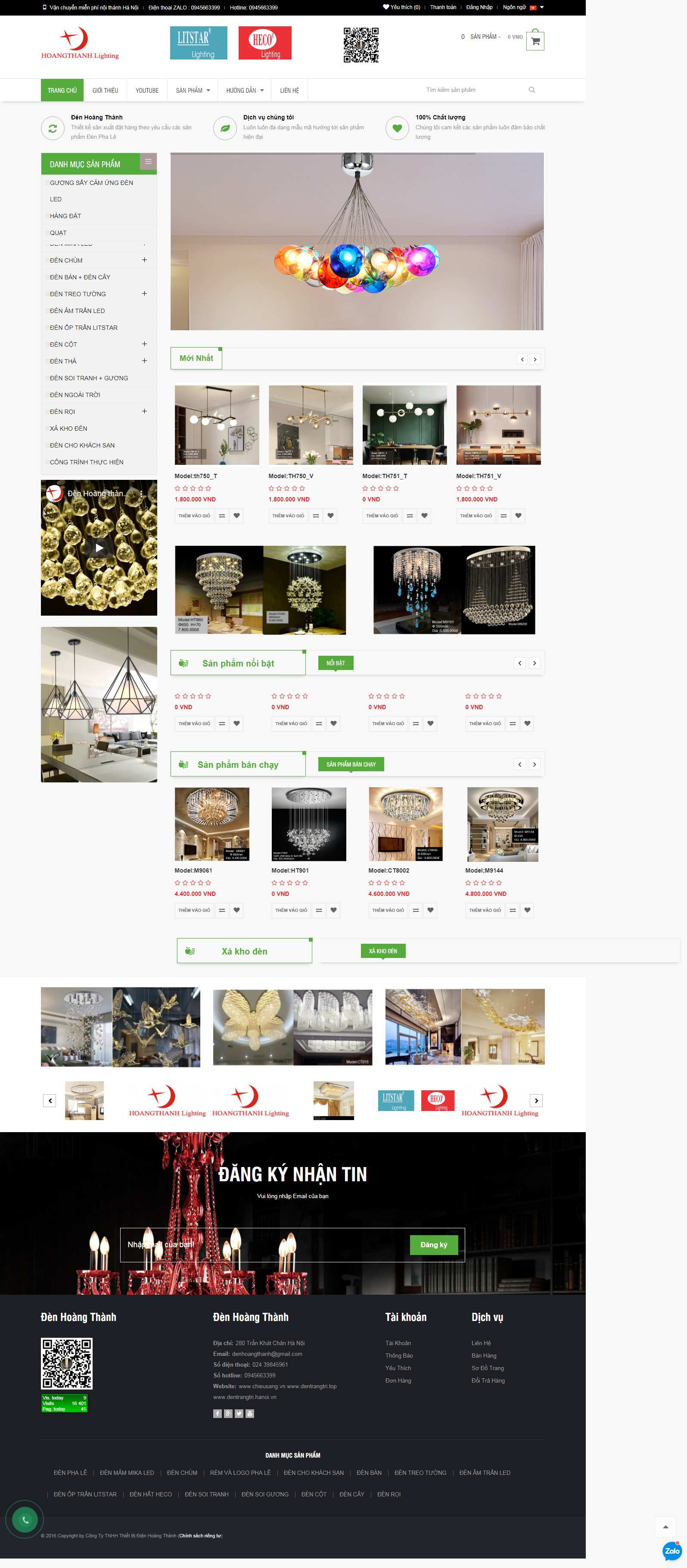 Thiết kế Web joomla chieusang.vn