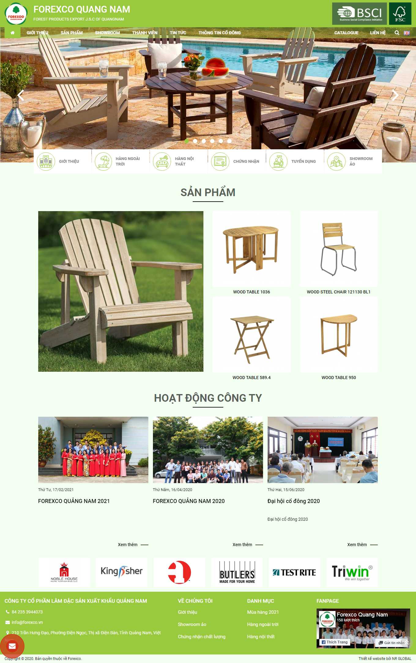 Thiết kế Web siêu việt forexco.com.vn