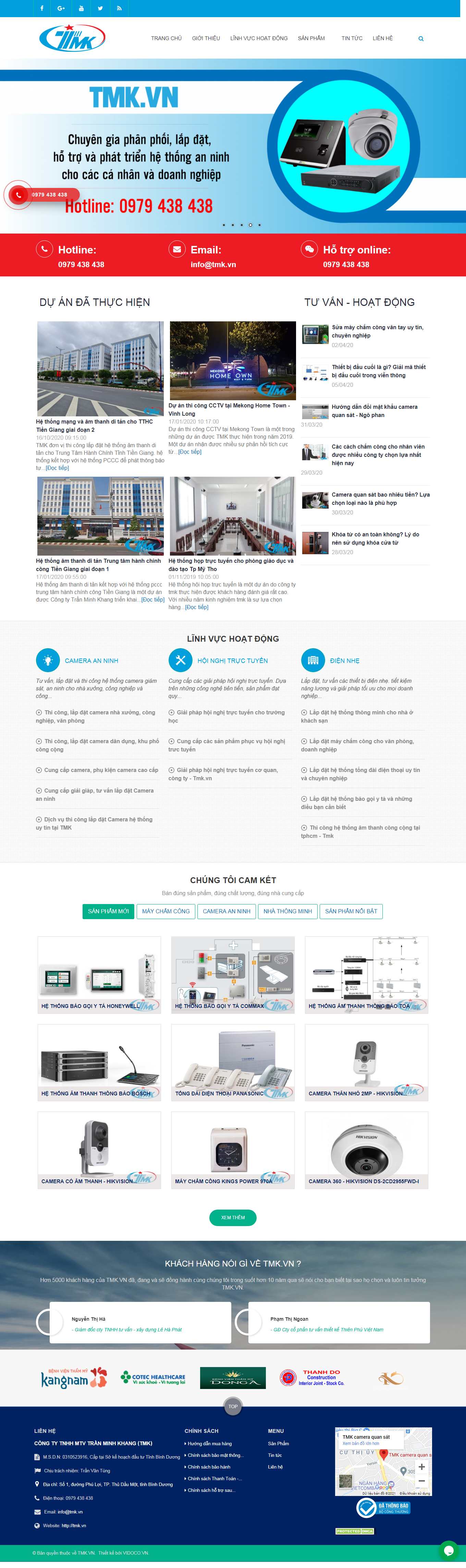 Thiết kế Web dịch vụ giúp việc tmk.vn