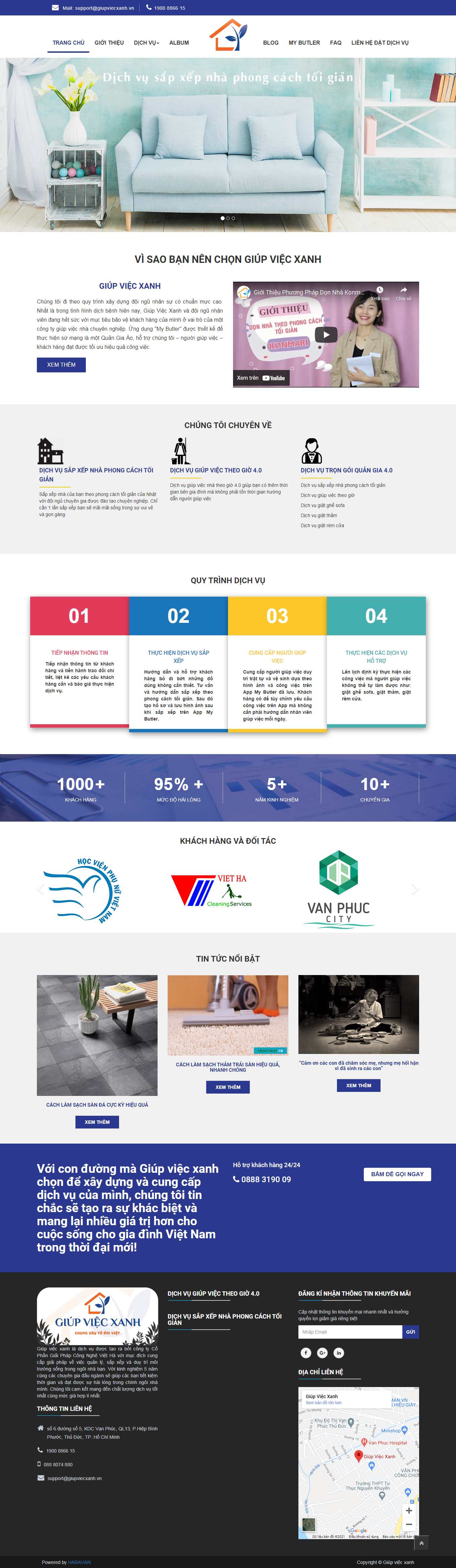 Thiết kế Web du học hàn quốc giupviecxanh.vn