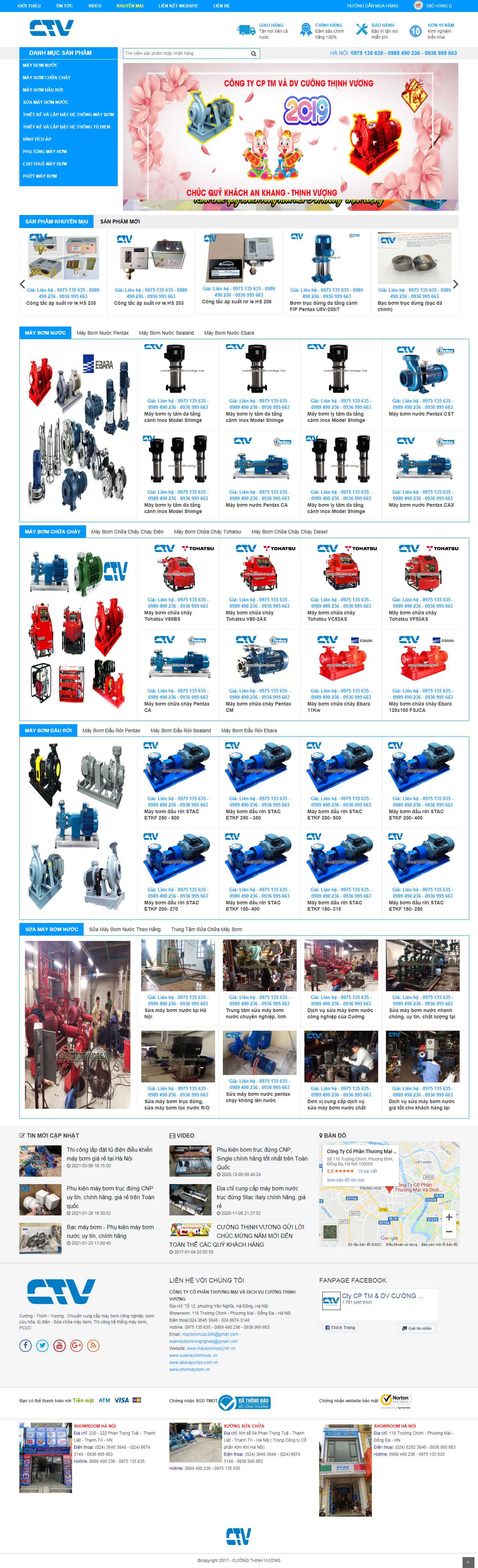 Thiết kế Web đống đa cuongthinhvuong.vn