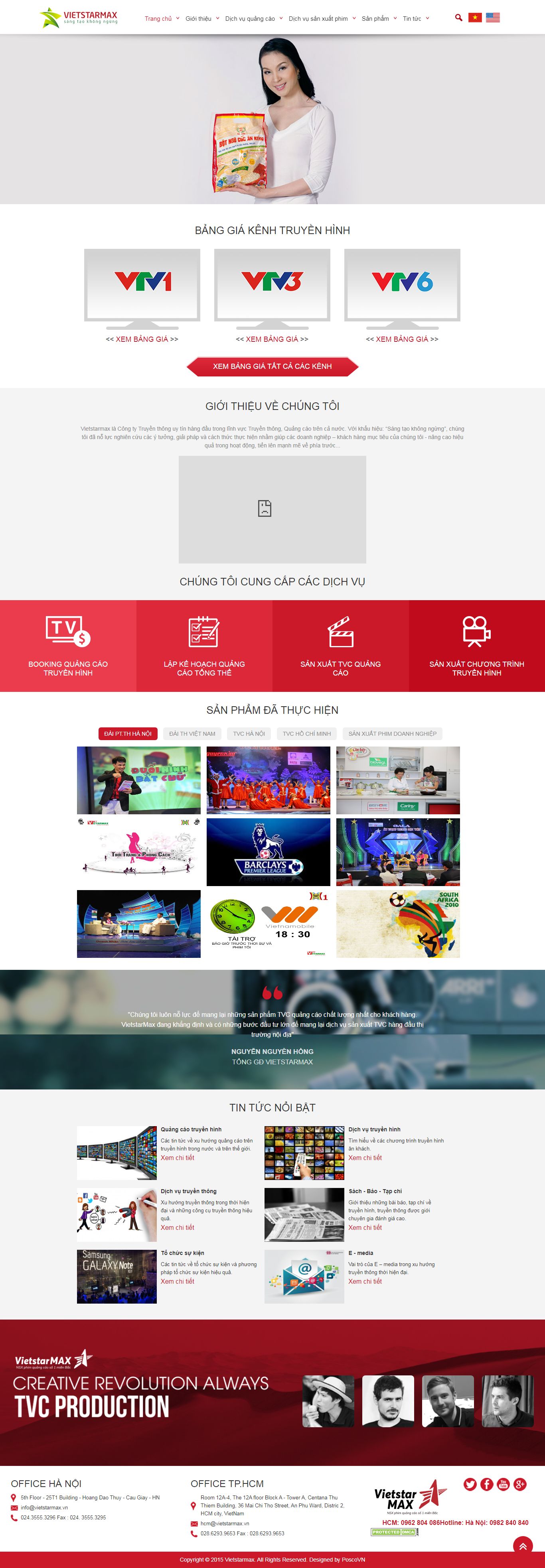 Thiết kế Web hội thảo quangcaotruyenhinh.com