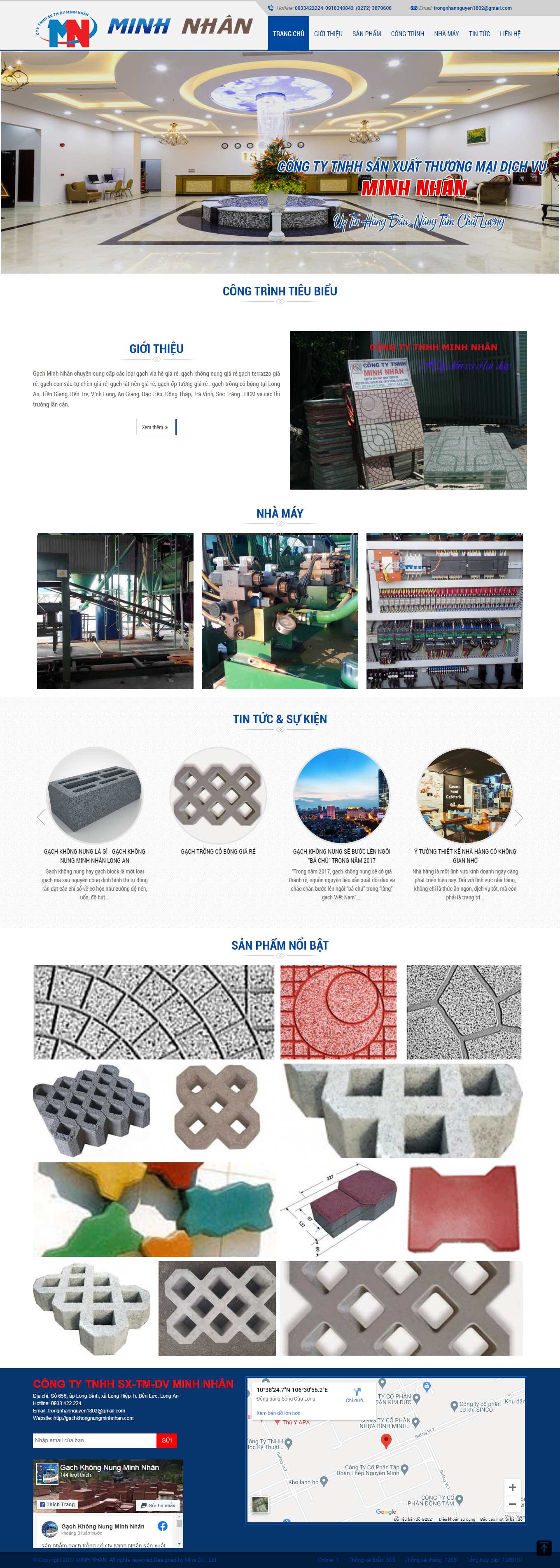 Thiết kế Web thanh xuân gachkhongnungminhnhan.com