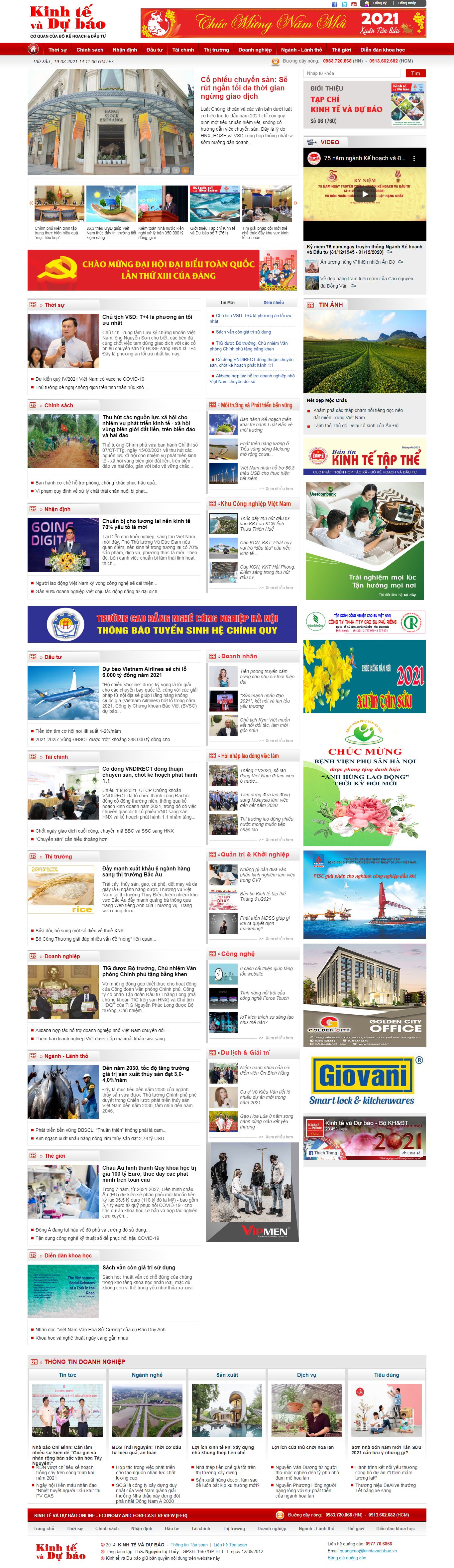 Thiết kế Web mạng xã hội kinhtevadubao.vn