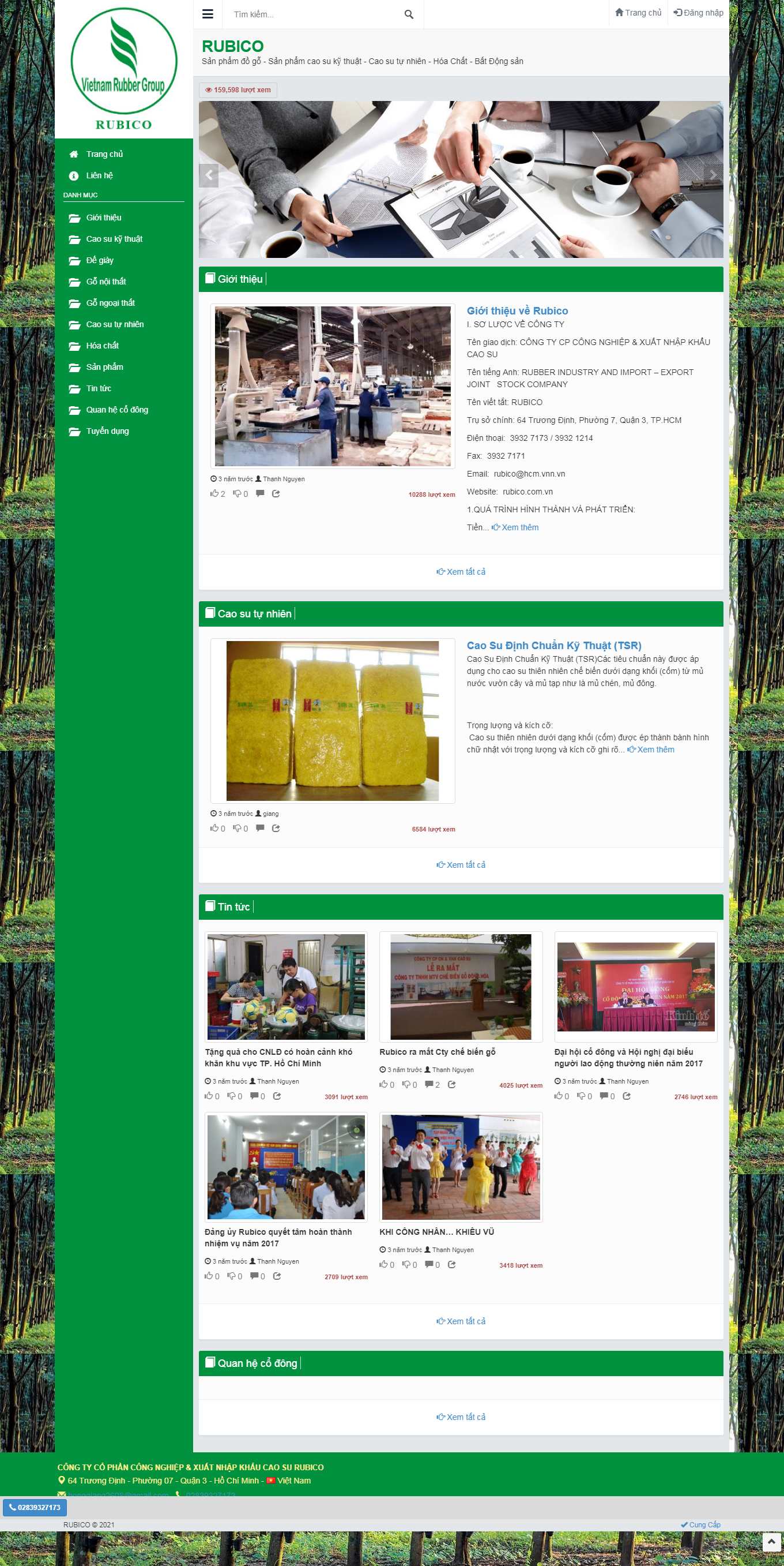 Thiết kế Web quận cầu giấy rubico.com.vn