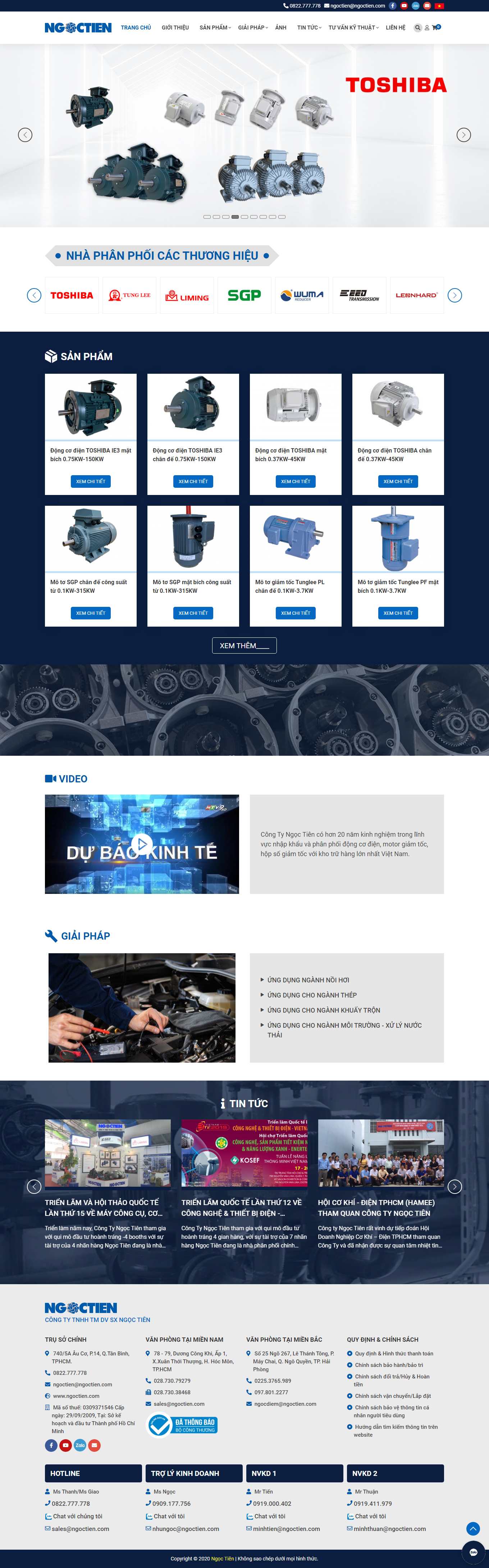 Thiết kế Web quận cầu giấy ngoctien.com