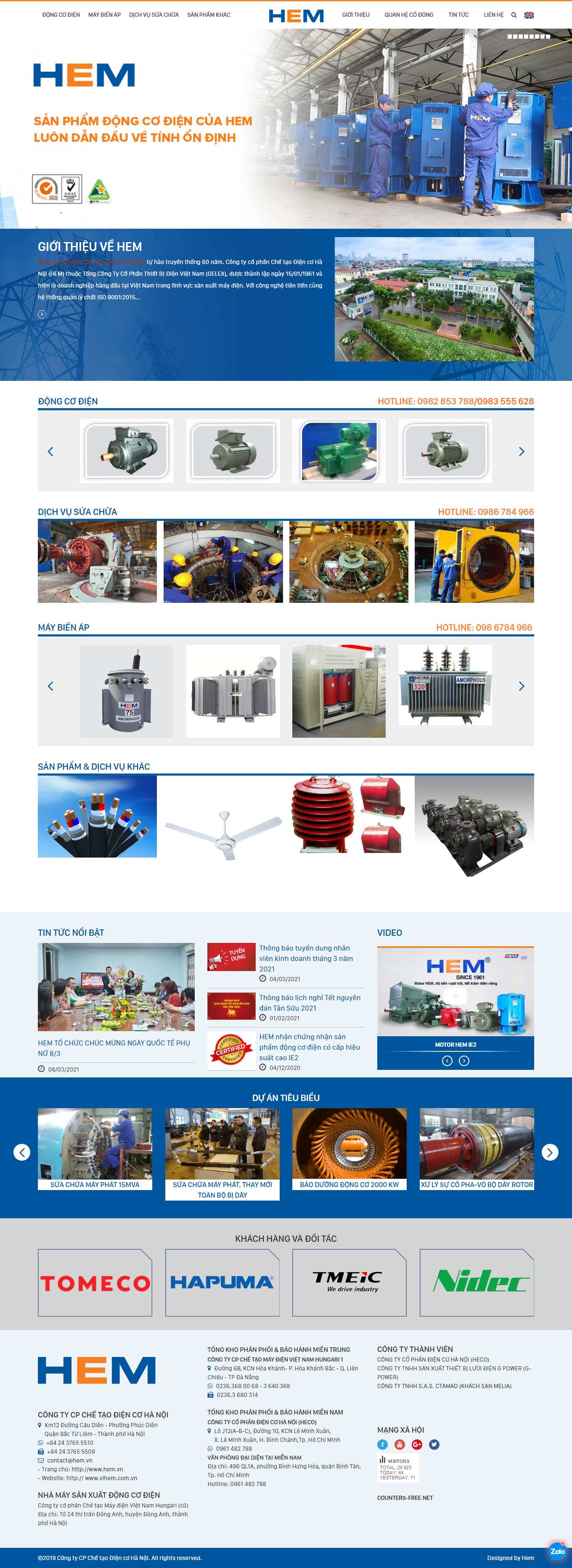 Thiết kế Web quận cầu giấy hem.vn