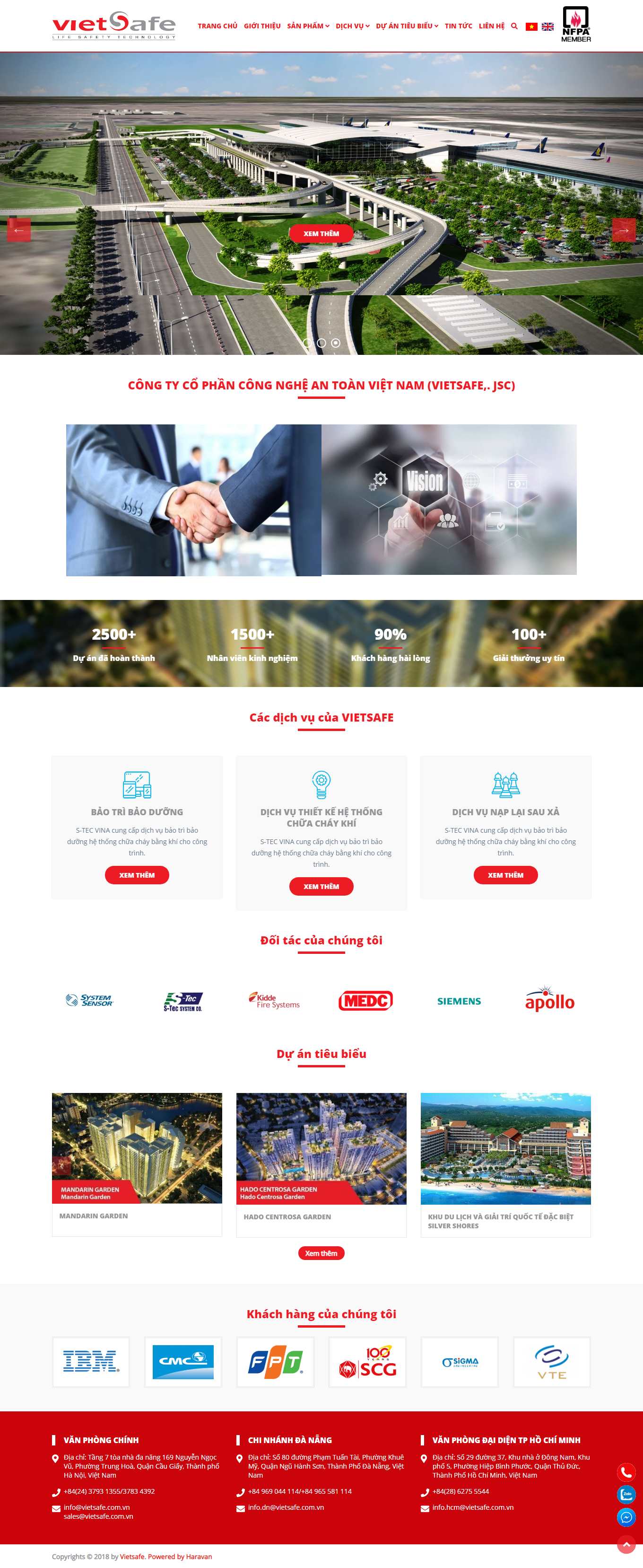 Thiết kế Web sehilo isafe.com.vn
