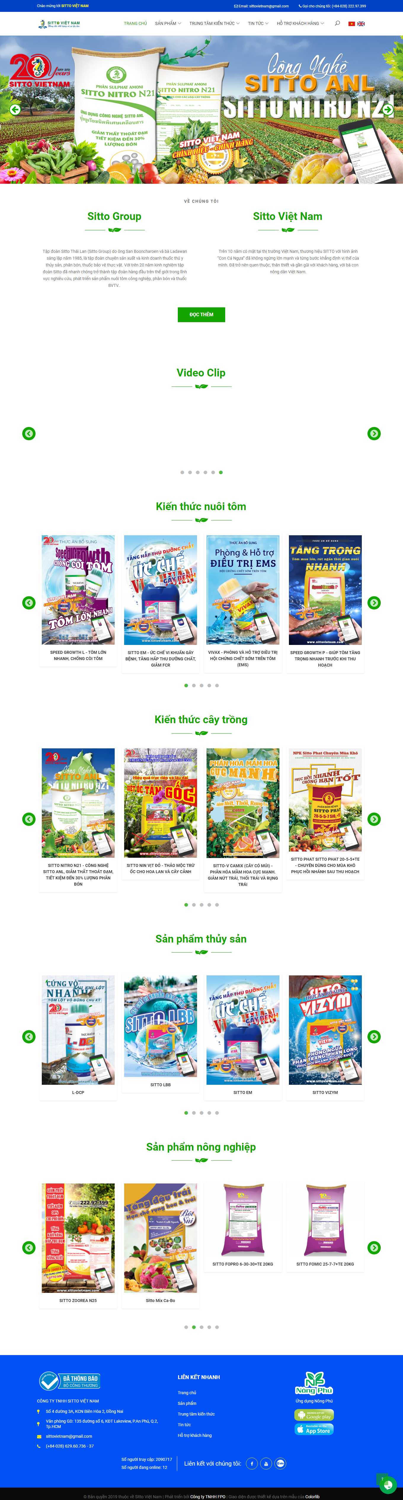 Thiết kế Web sehilo sittovietnam.com