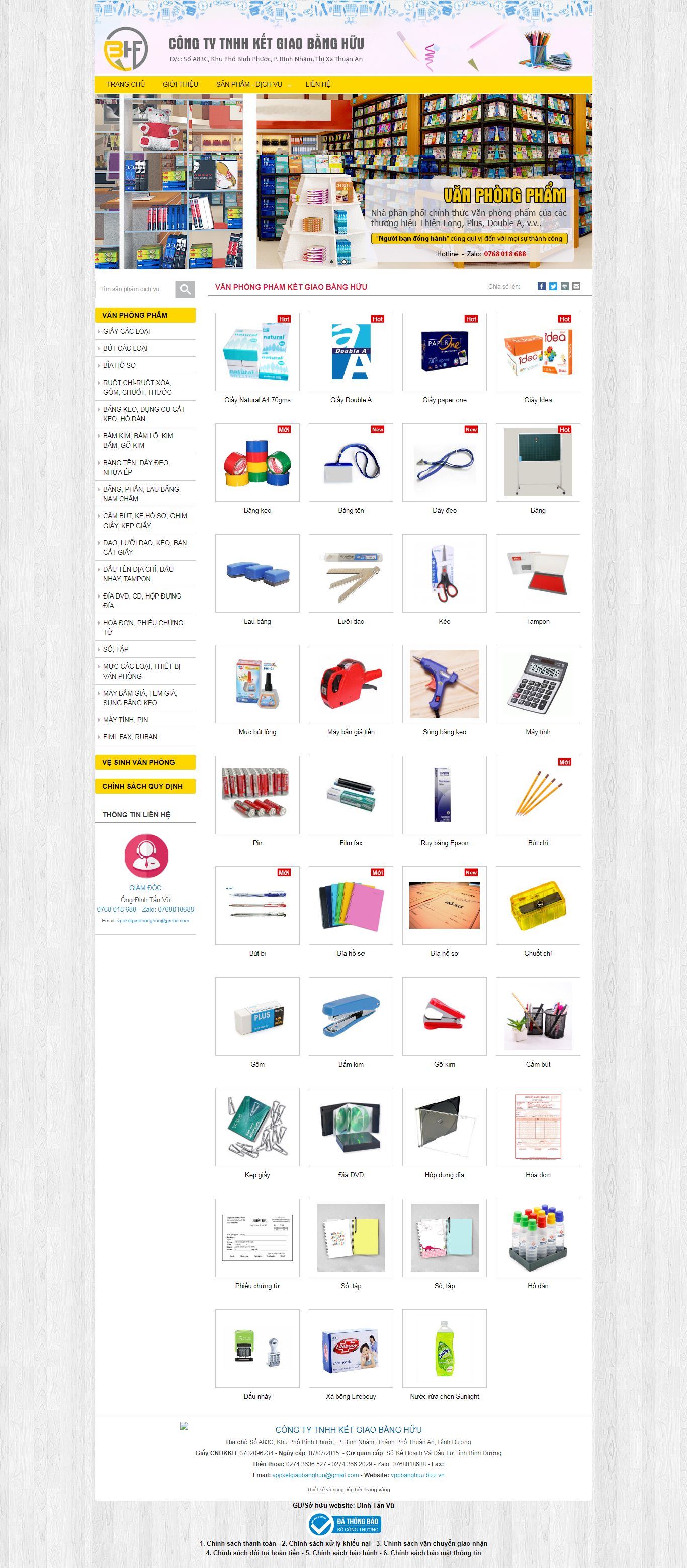 Thiết kế Web load nhanh vppbanghuu.bizz.vn