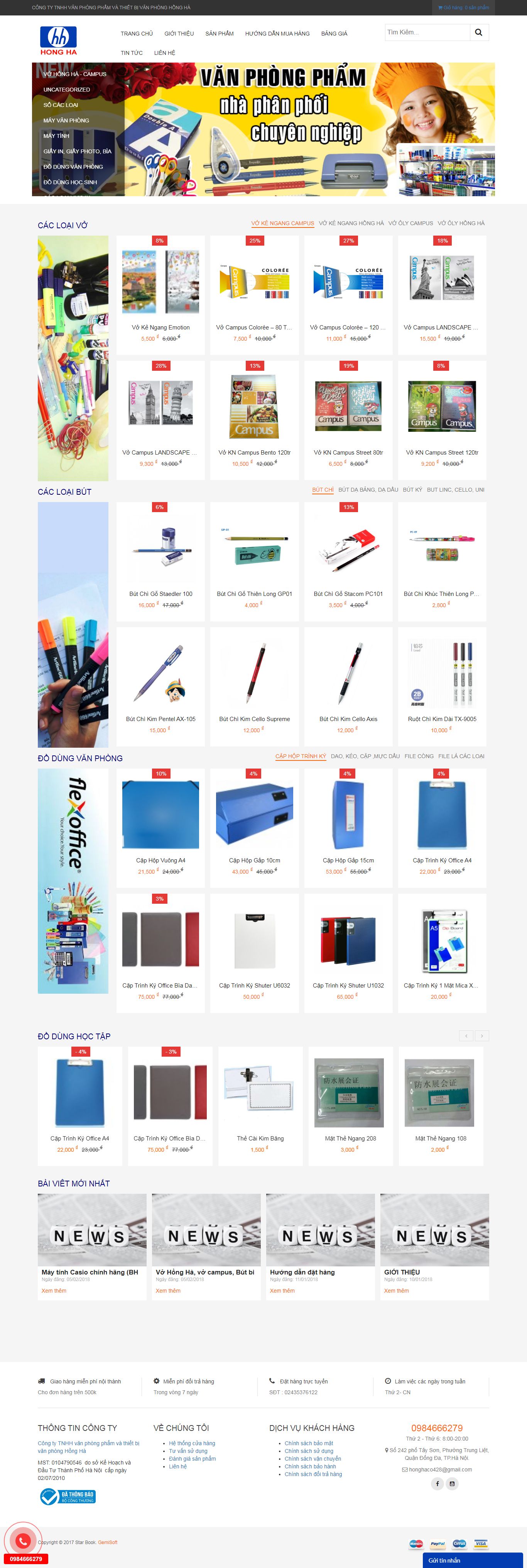 Thiết kế Web load nhanh vpphonghaco.com