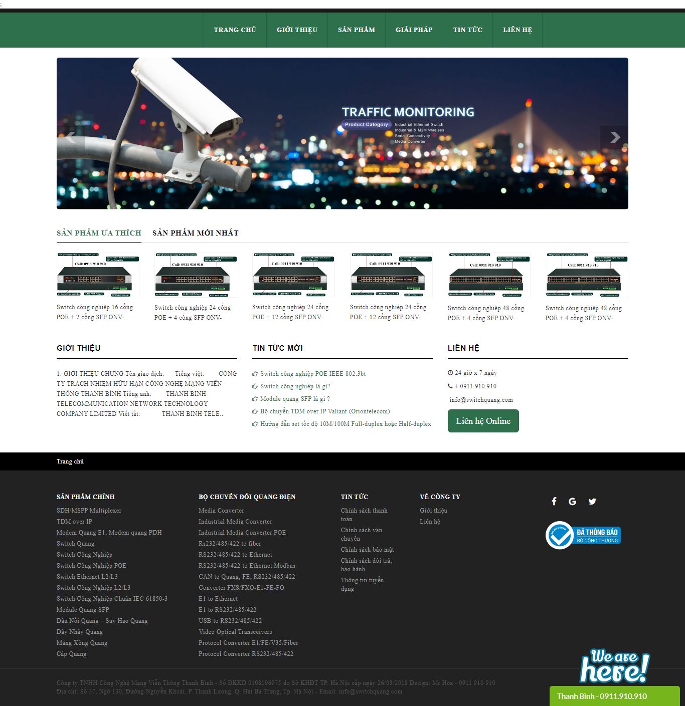 Thiết kế Web chất lượng switchquang.com