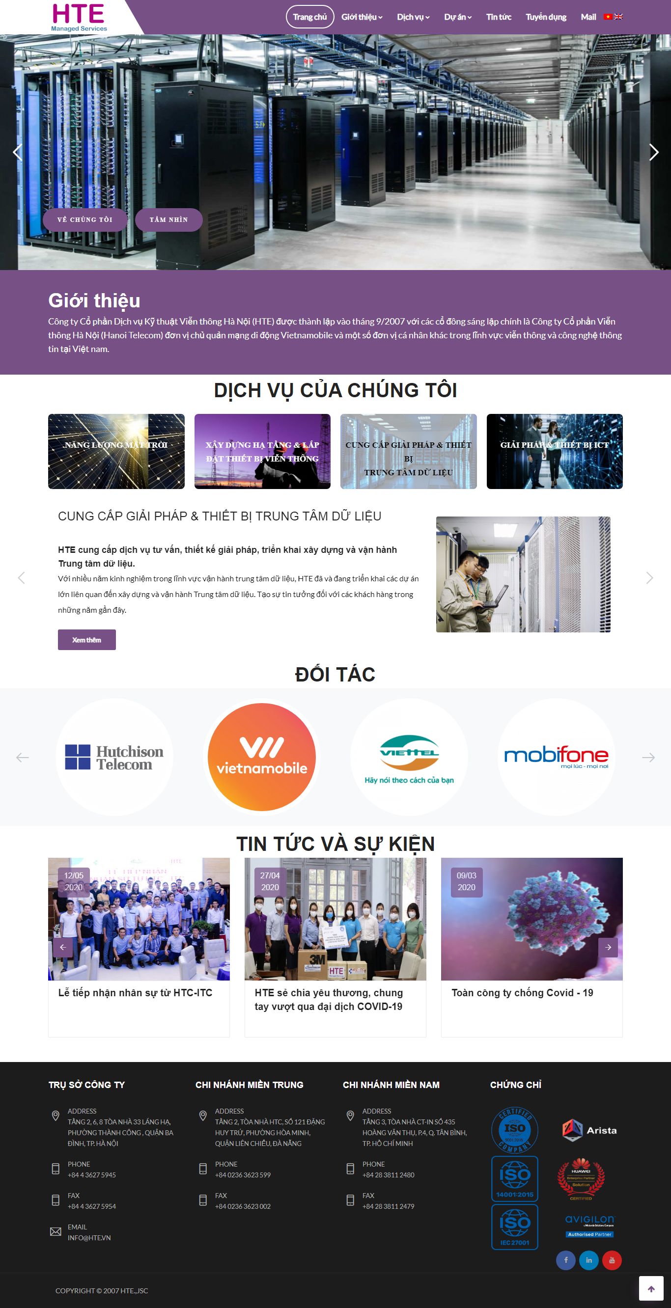 Thiết kế Web siêu tốc hte.vn