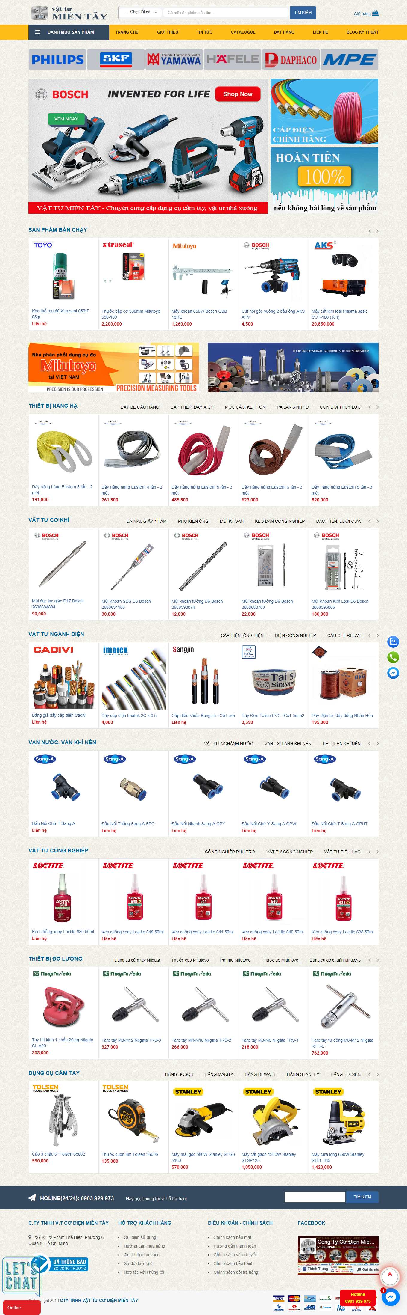 Thiết kế Web việt nam vattumientay.com