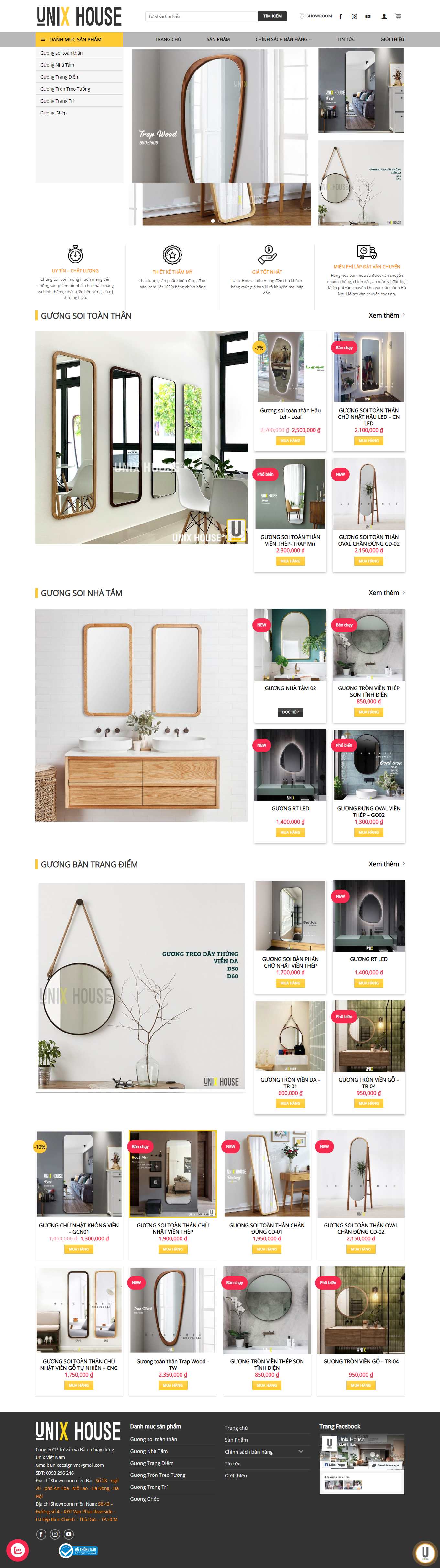 Thiết kế Web huyện ba vì unixhouse.vn