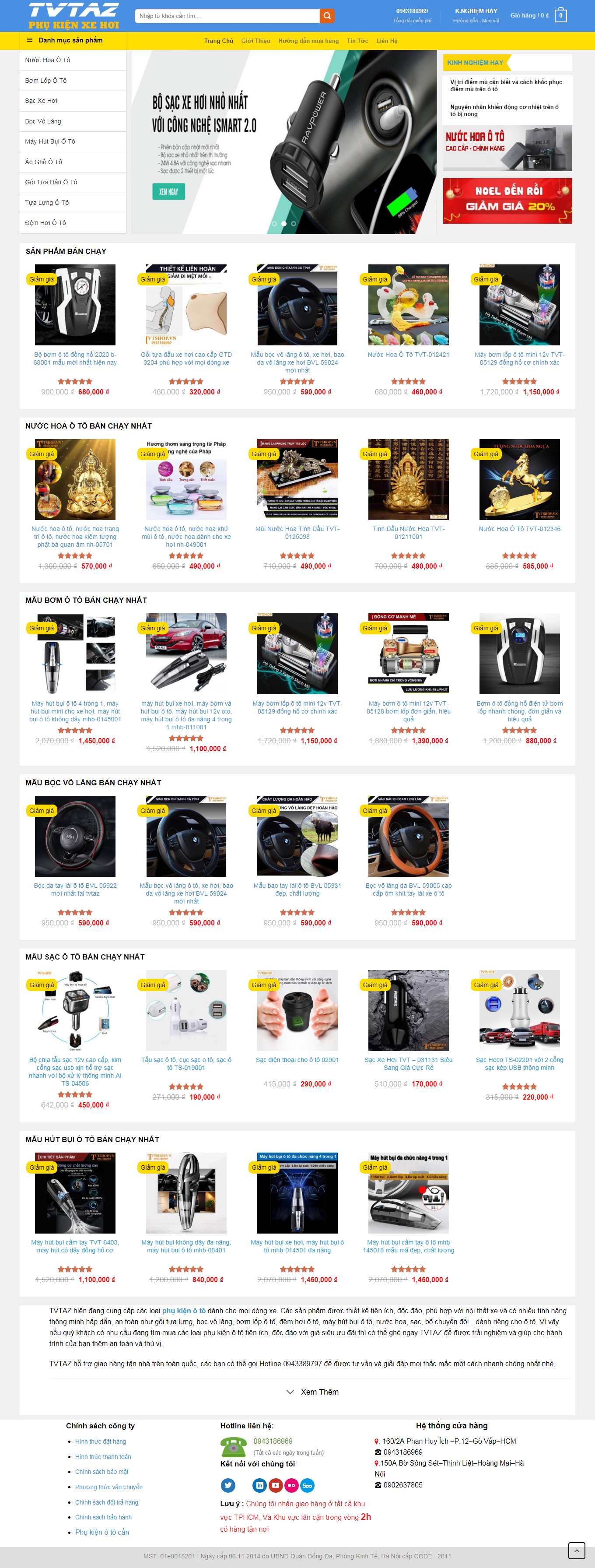 Thiết kế Web huyện ba vì tvtaz.vn