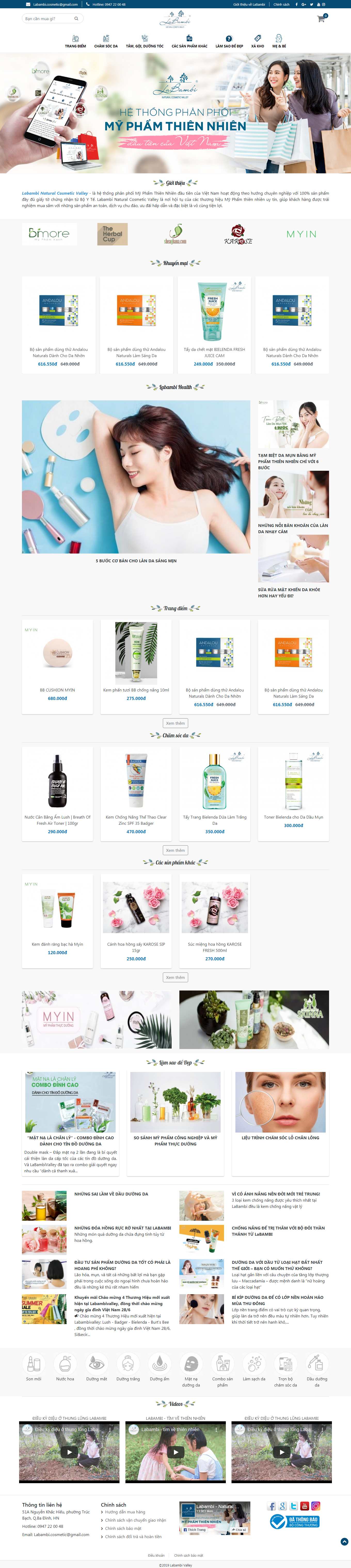 Thiết kế Web huyện phúc thọ labambivalley.com