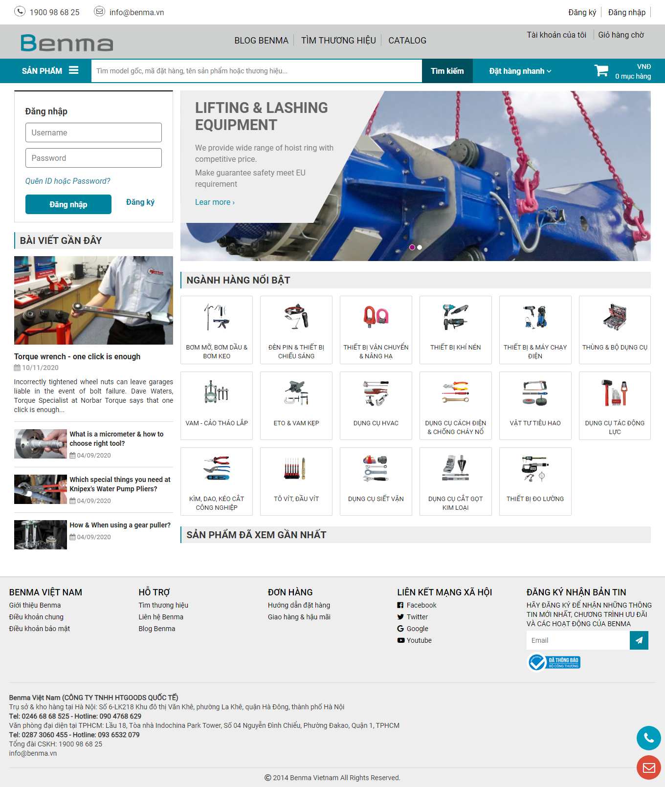 Thiết kế Web huyện phúc thọ benma.vn