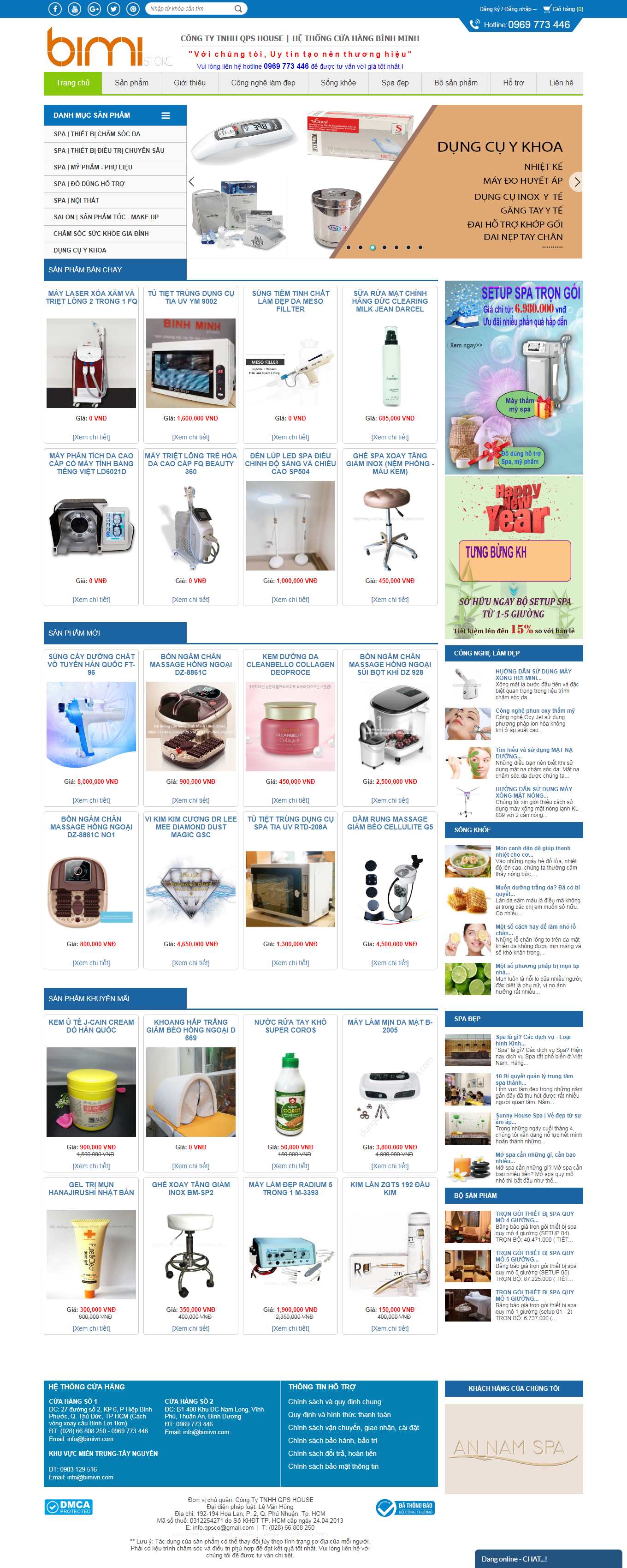 Thiết kế Web huyện Đan phượng bimivn.com