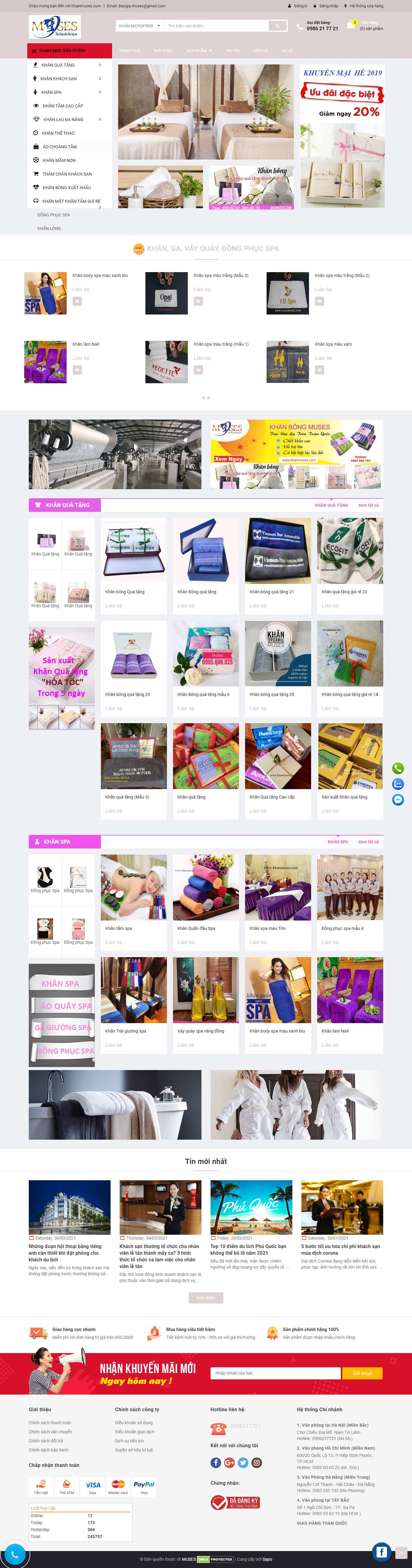 Thiết kế Web huyện hoài Đức khanmuses.com