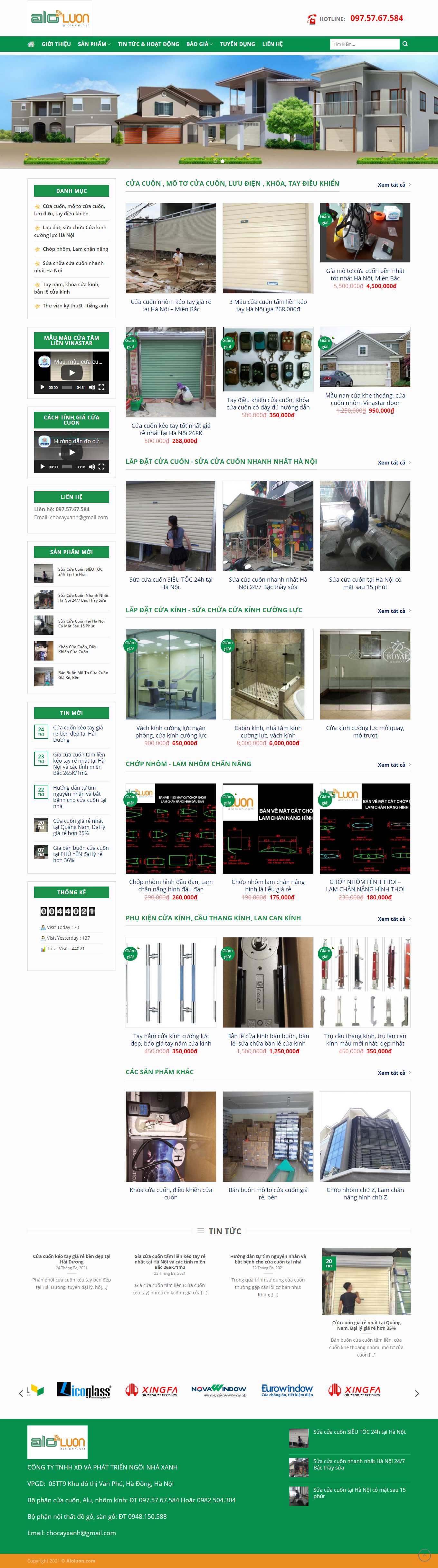 Thiết kế Web huyện hoài Đức aloluon.net