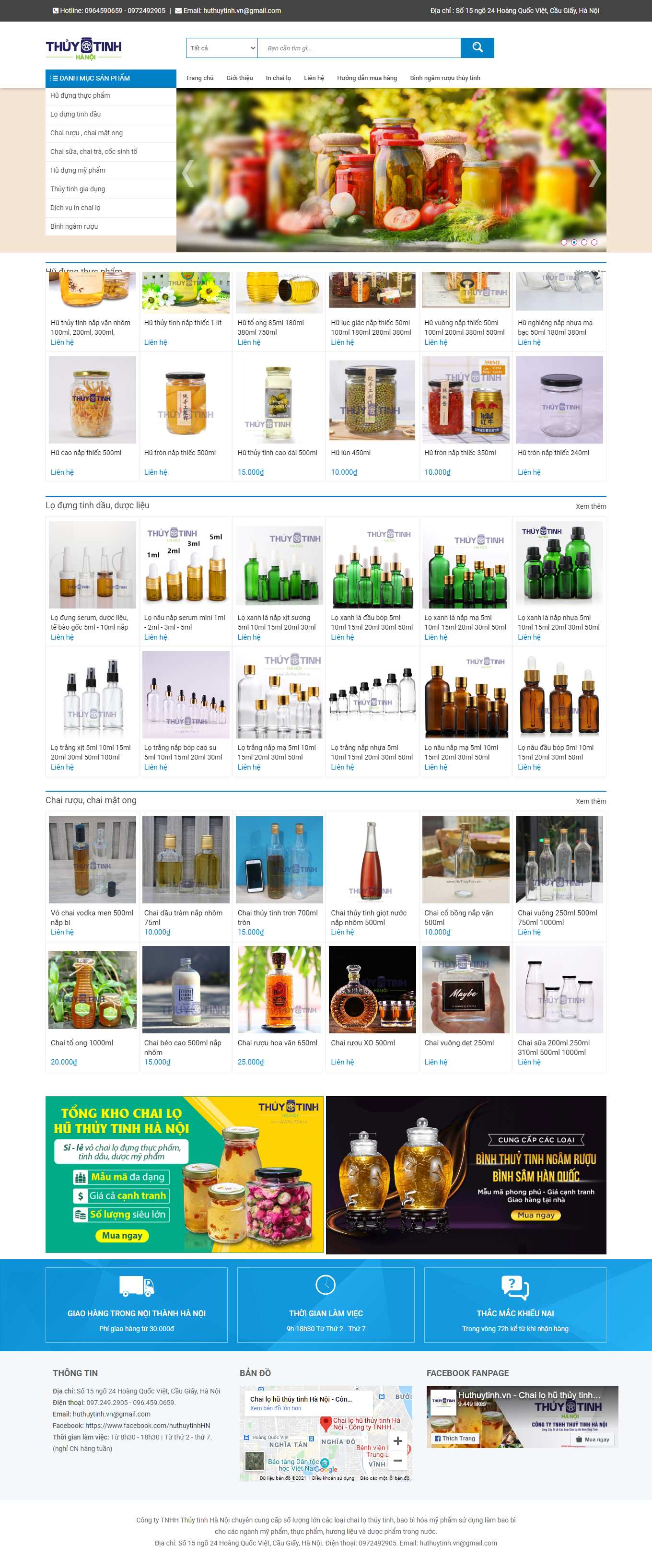 Thiết kế Web huyện quốc oai huthuytinh.vn