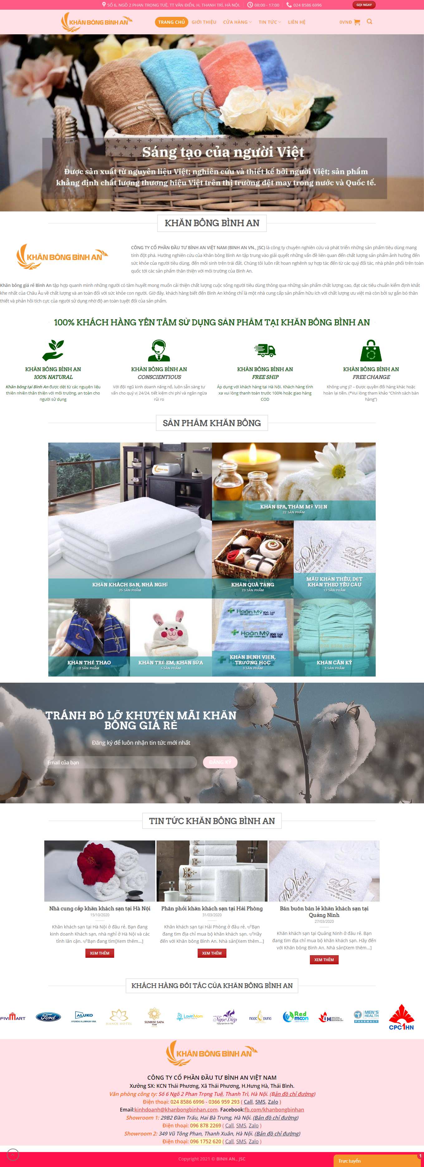 Thiết kế Web huyện quốc oai khanbongbinhan.com