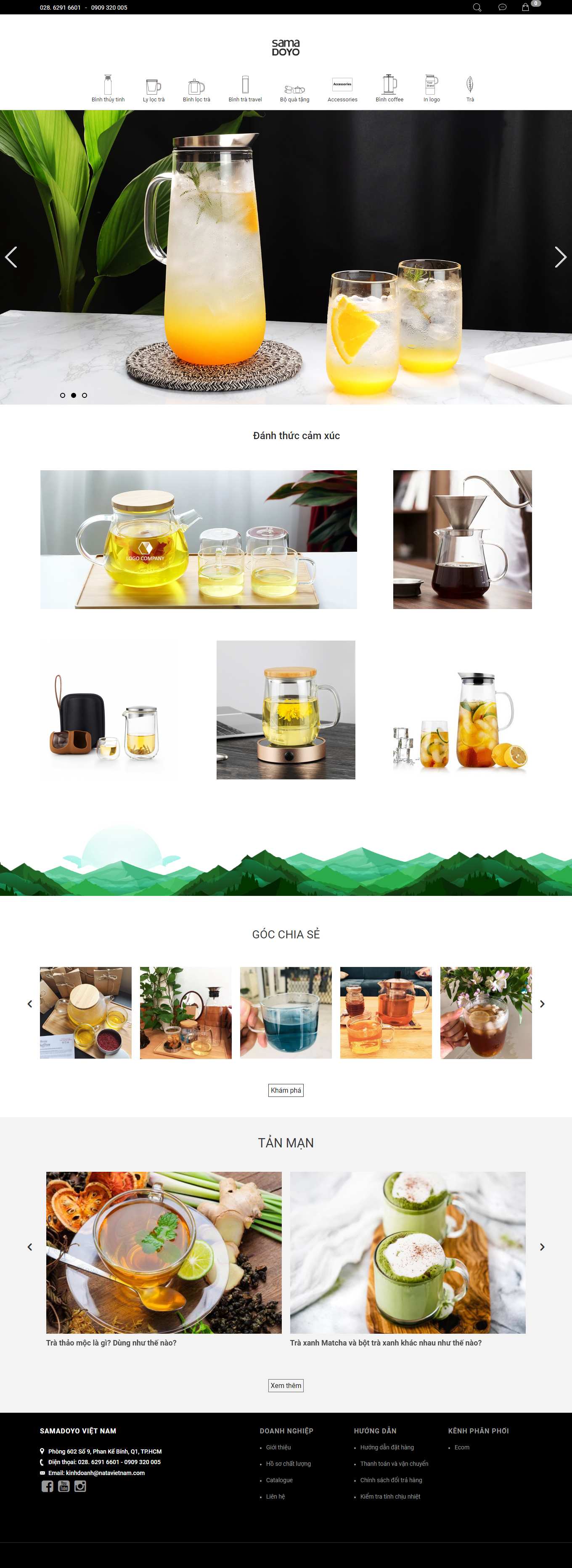 Thiết kế Web huyện thạch thất samadoyo.vn