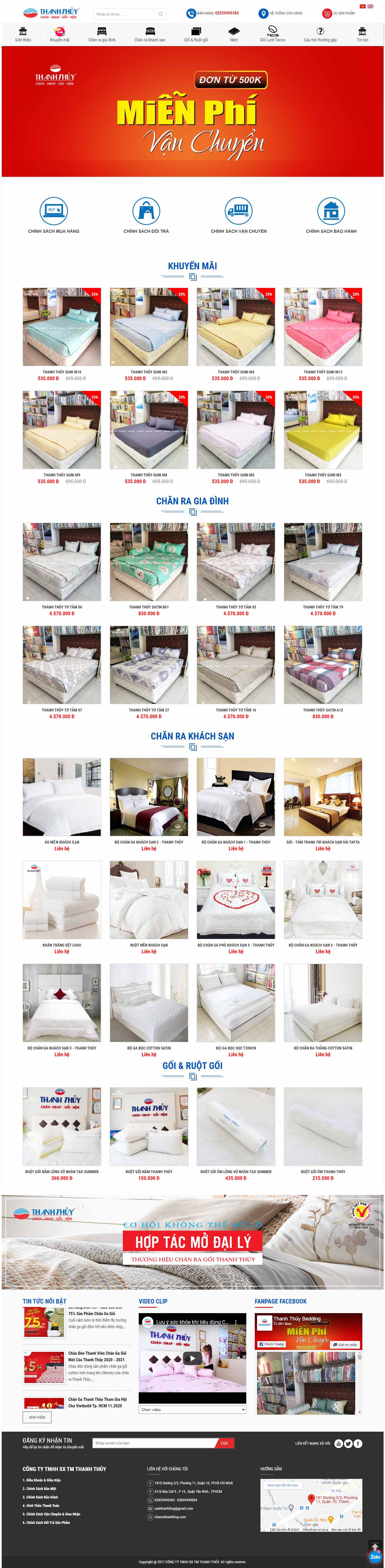 Thiết kế Web huyện chương mỹ chanrathanhthuy.com