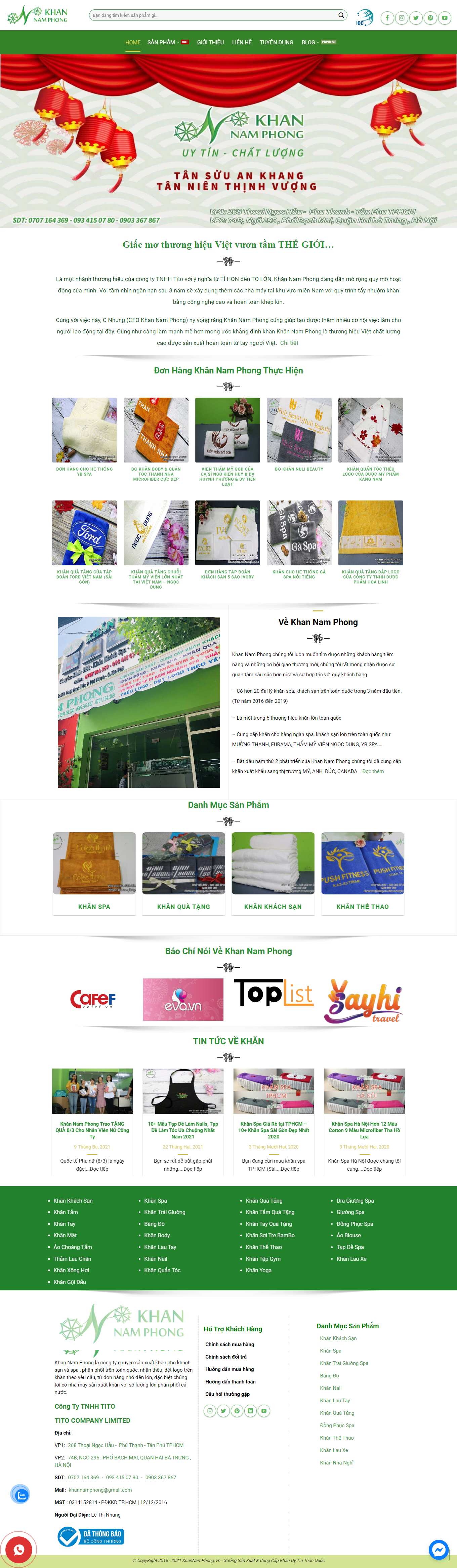 Thiết kế Web huyện chương mỹ khannamphong.vn